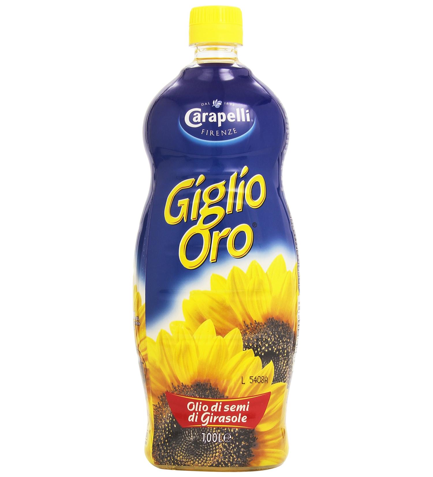  Carapelli Giglio Oro Sunflower Oil - 1 liter - Buy Online on GoSupps.com