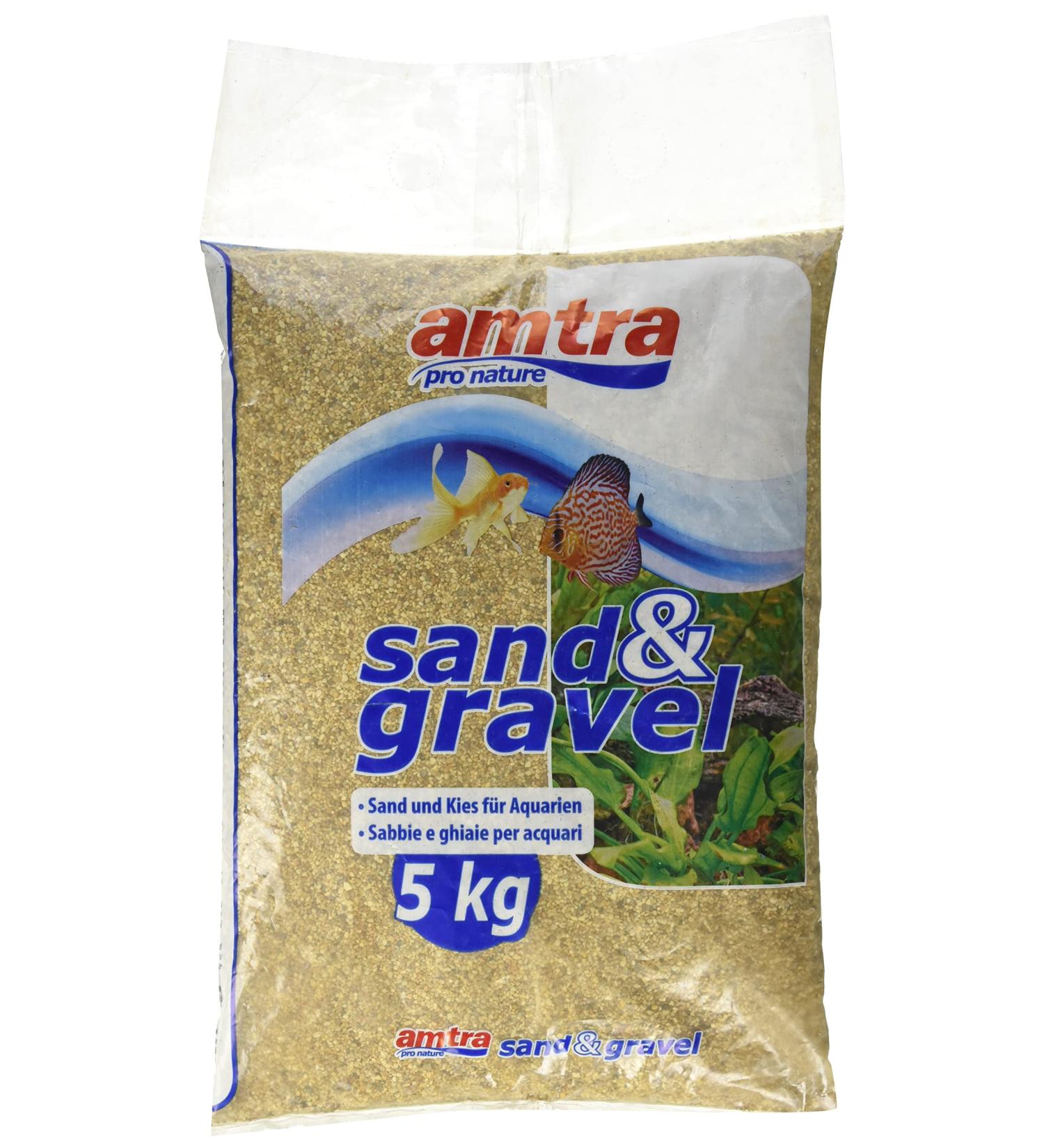 Croci Amtra Pro Nature Sand and Gravel Substrate 5 kg (Packaging may vary) Amber - Buy Online on GoSupps.com