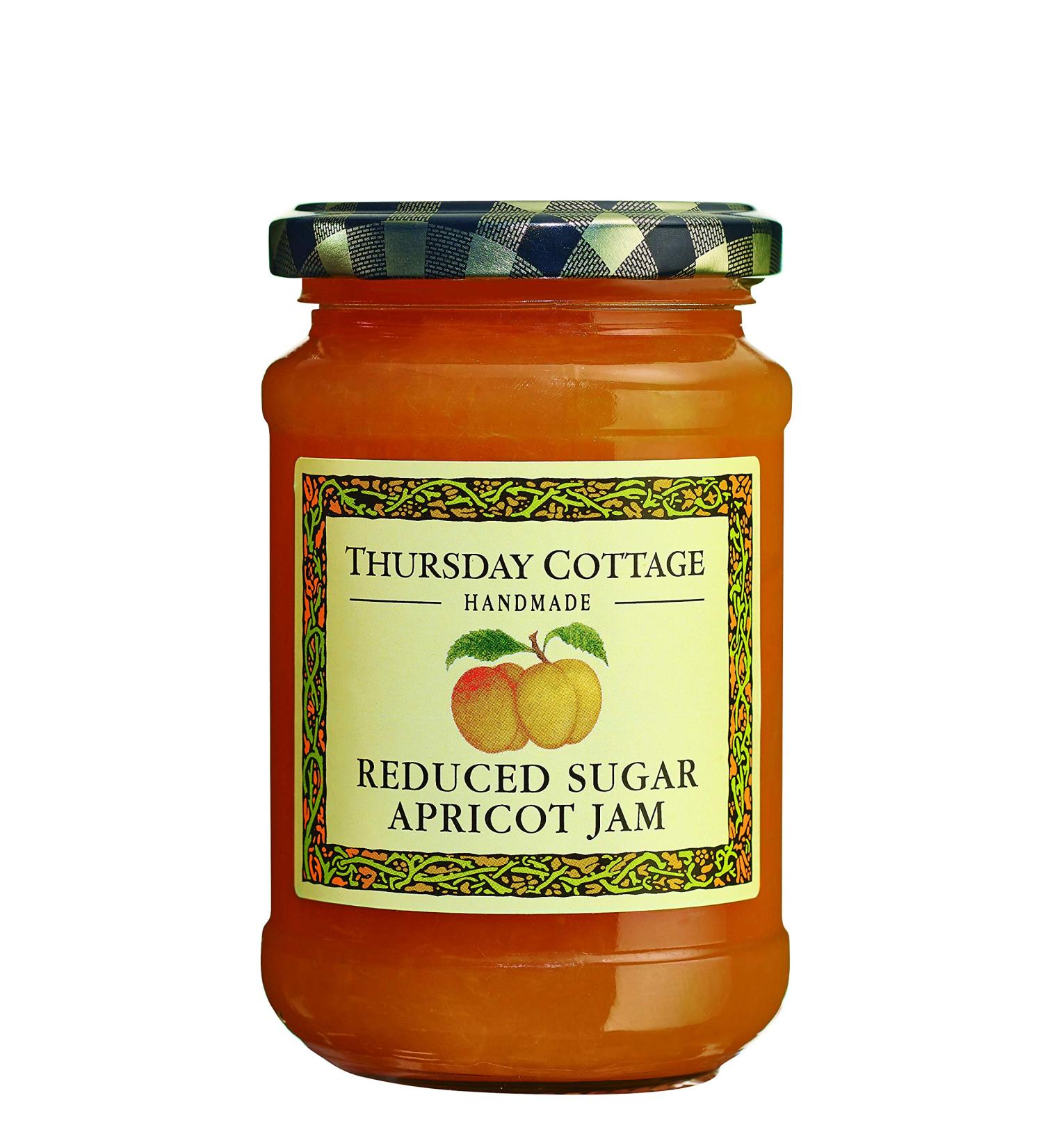 Thursday Cottage | Reduced Sugar Apricot Jam | 1 x 315g - Buy Online on GoSupps.com