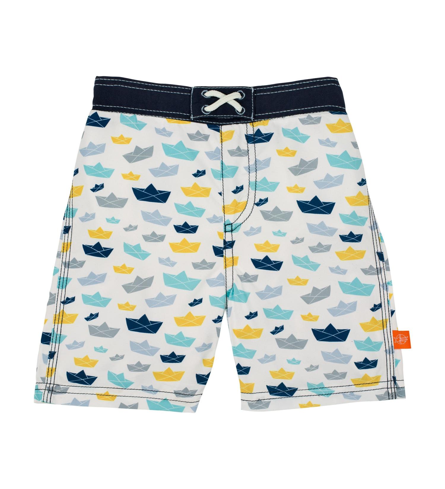 UV Protection Casual Baby Swimming Shorts with Integrated Diaper | Washable Boy's Swimwear 12 Months - Splash & Fun - Buy Online on GoSupps.com