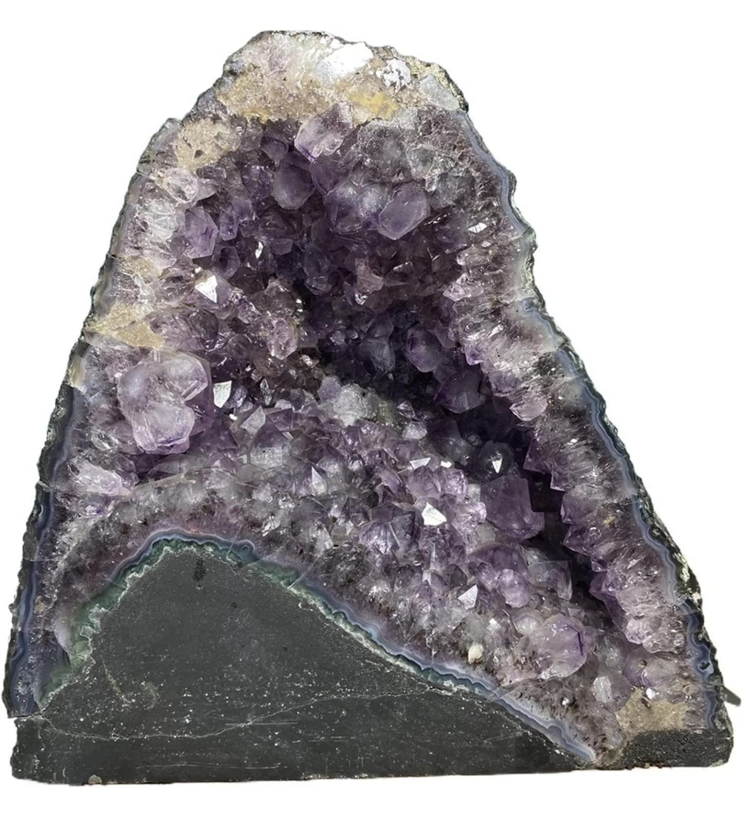 Amethyst Rough Stone 6770g Big Amethyst Natural Stone Geode Healing Raw Reiki Gem Minerals Feng Shui Spiritual Ornaments for Home Decoration Room - Buy Online on GoSupps.com