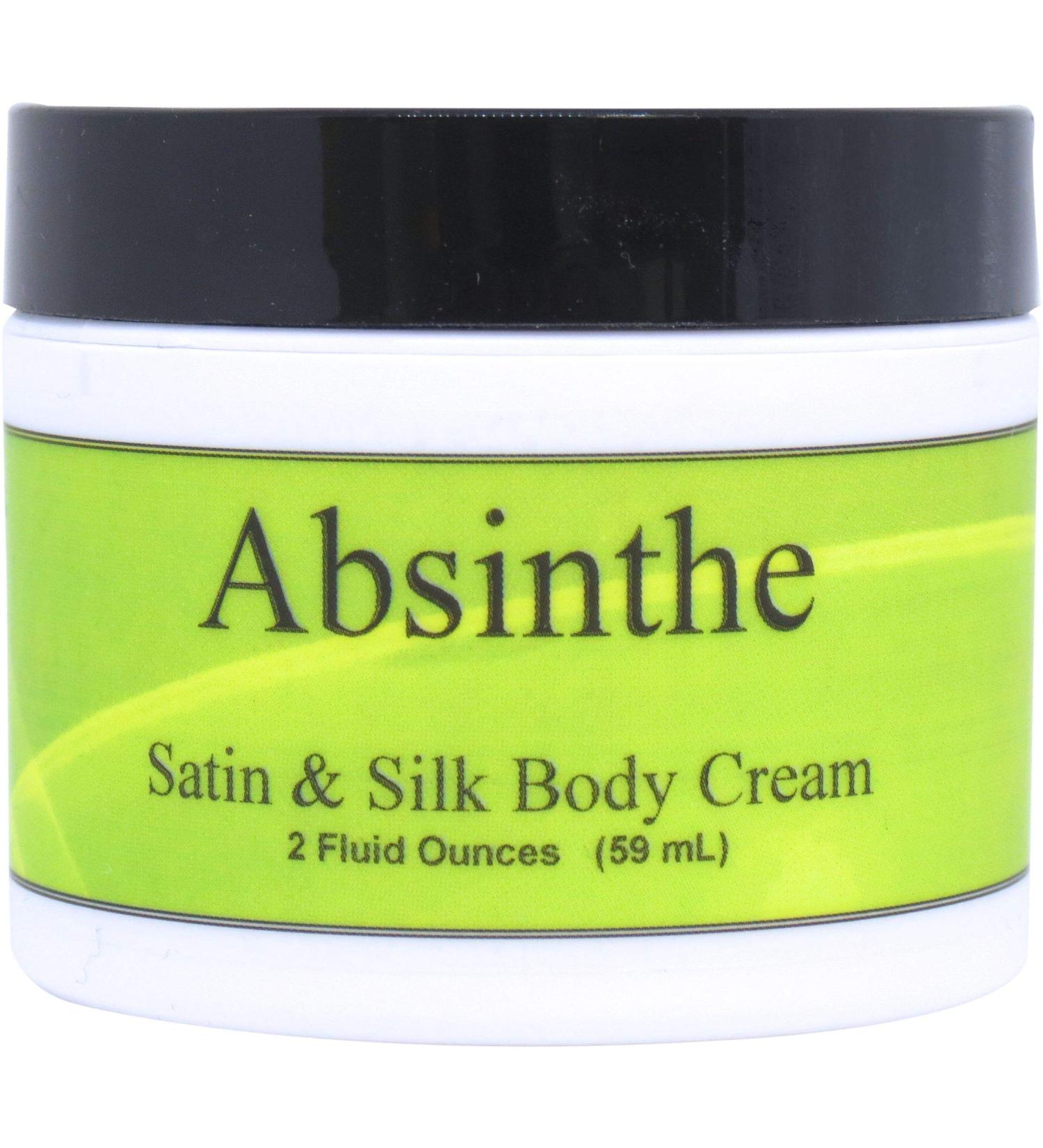 Eclectic Lady Absinthe Body Cream - 2 oz Satin & Silk Lotion | Shea Butter Aloe Vitamin E | Handcrafted in USA | Phthalate-Free Perfect for Women - Buy Online on GoSupps.com