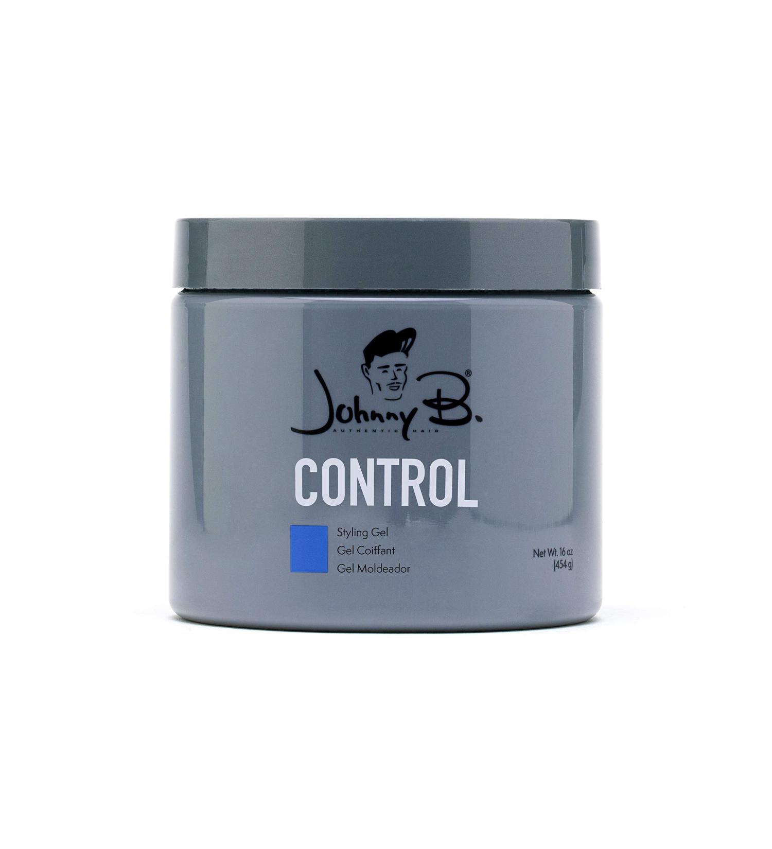 JOHNNY B. Control Professional Unisex Hair Styling Gel - 1 lb (Pack of 1) - Buy Online on GoSupps.com