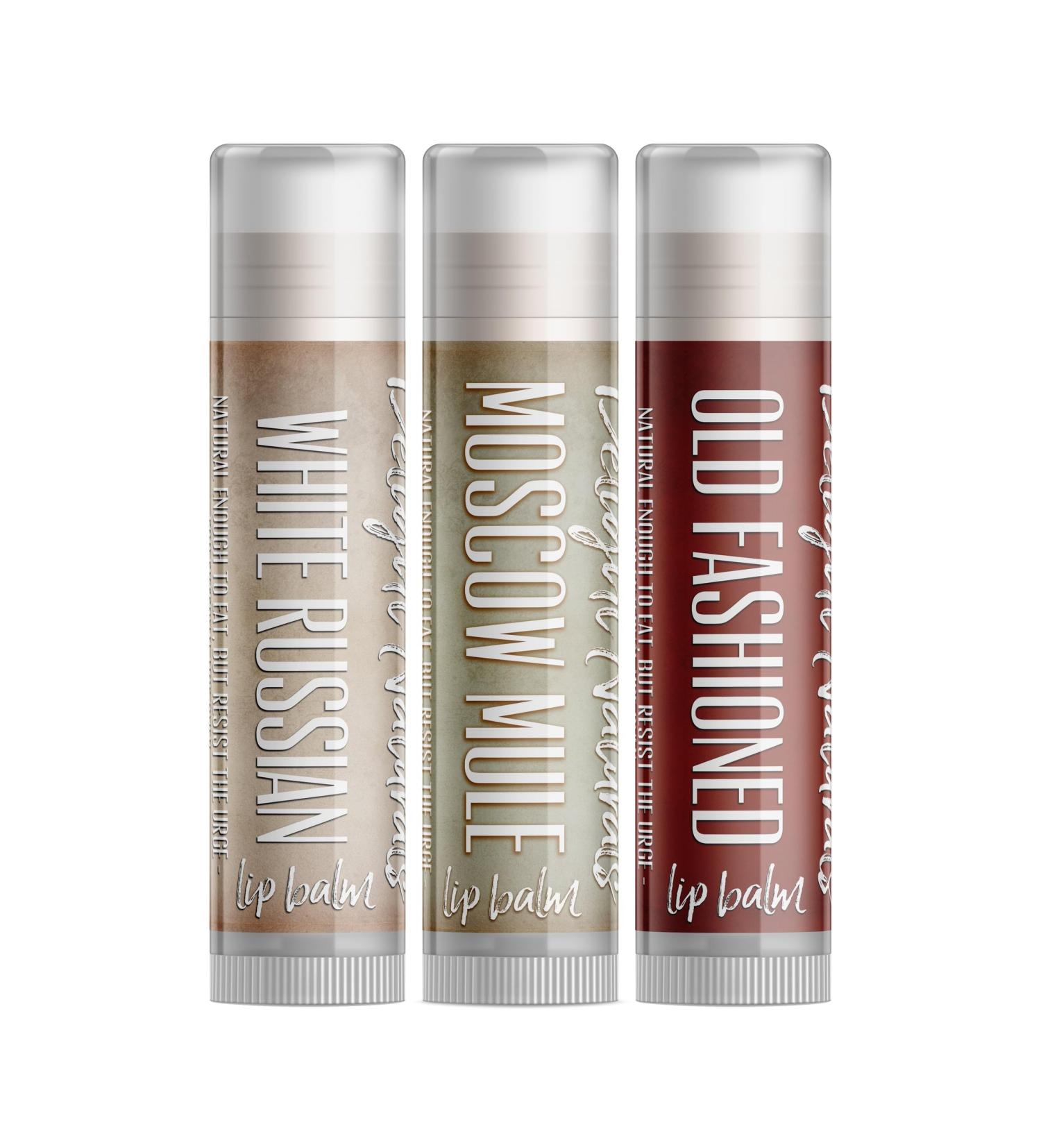 Happy Hour Cocktails Lip Balm Gift Set | White Russian Moscow Mule & Old Fashioned | Perfect Gift for Cocktail Lovers - Buy Online on GoSupps.com