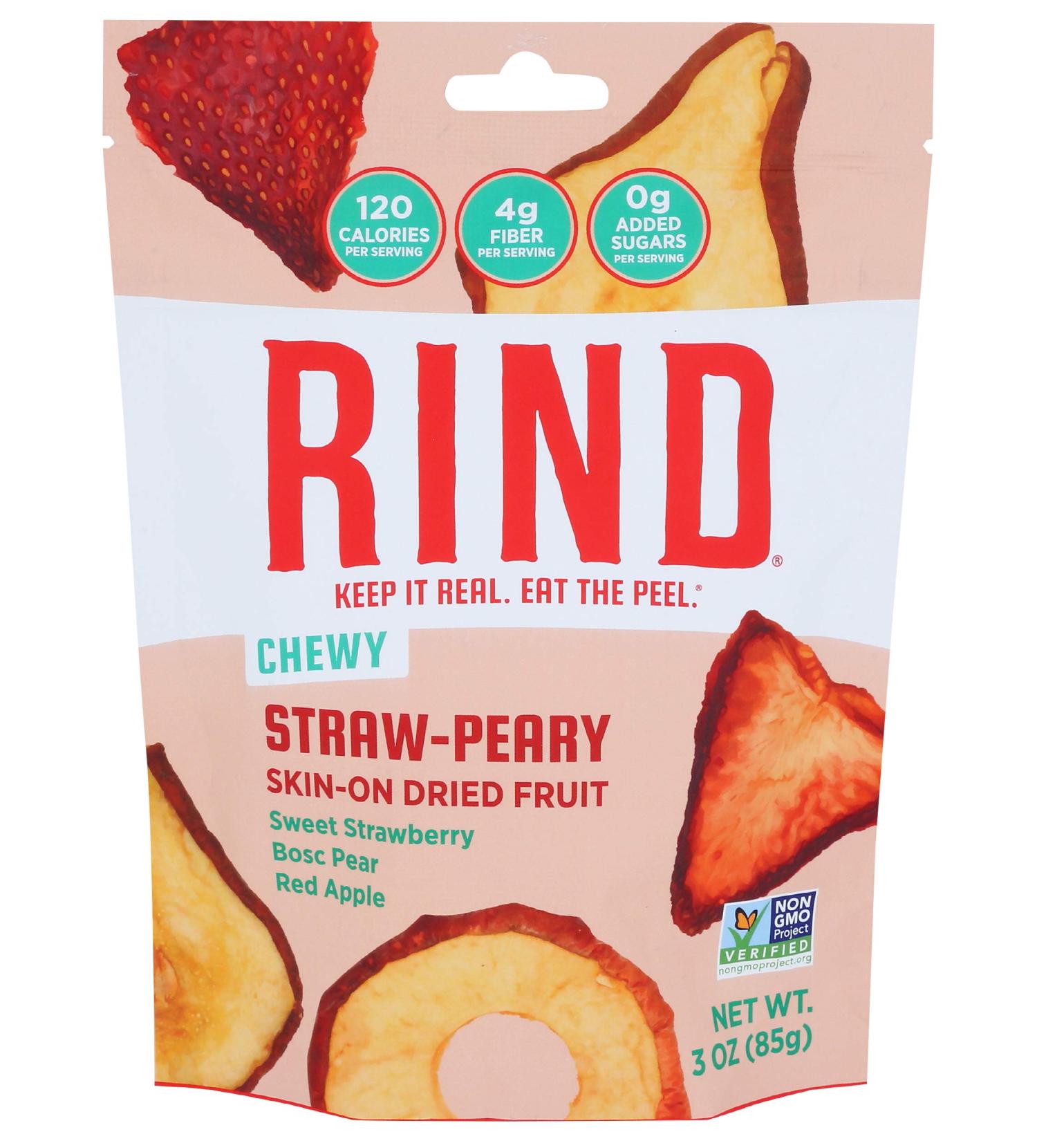 Rind Straw Peary Blend Fruit Snack - 3 oz | Healthy & Delicious Dried Fruit - Buy Online on GoSupps.com