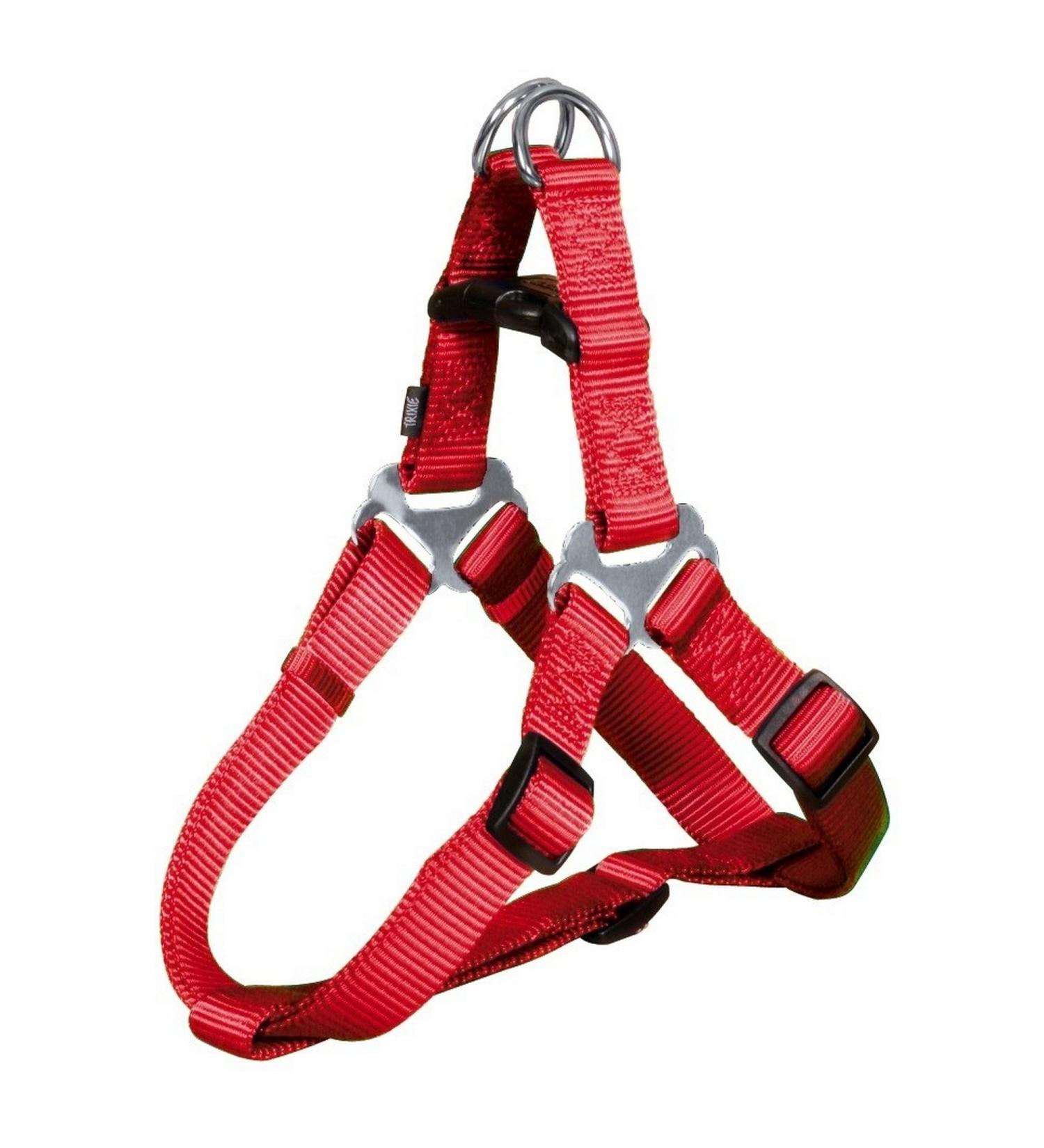 Trixie Premium One Touch Dog Harness 80 - 100 cm x 25 mm Red - Buy Online on GoSupps.com