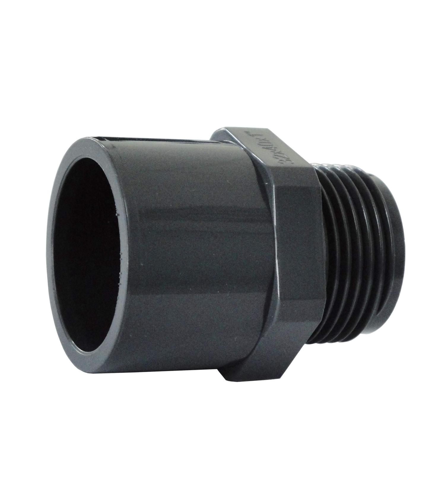 LionFlex PVC fittings connectors (PVC transition nipple hexagon/octagon - 63/50x1 1/4")