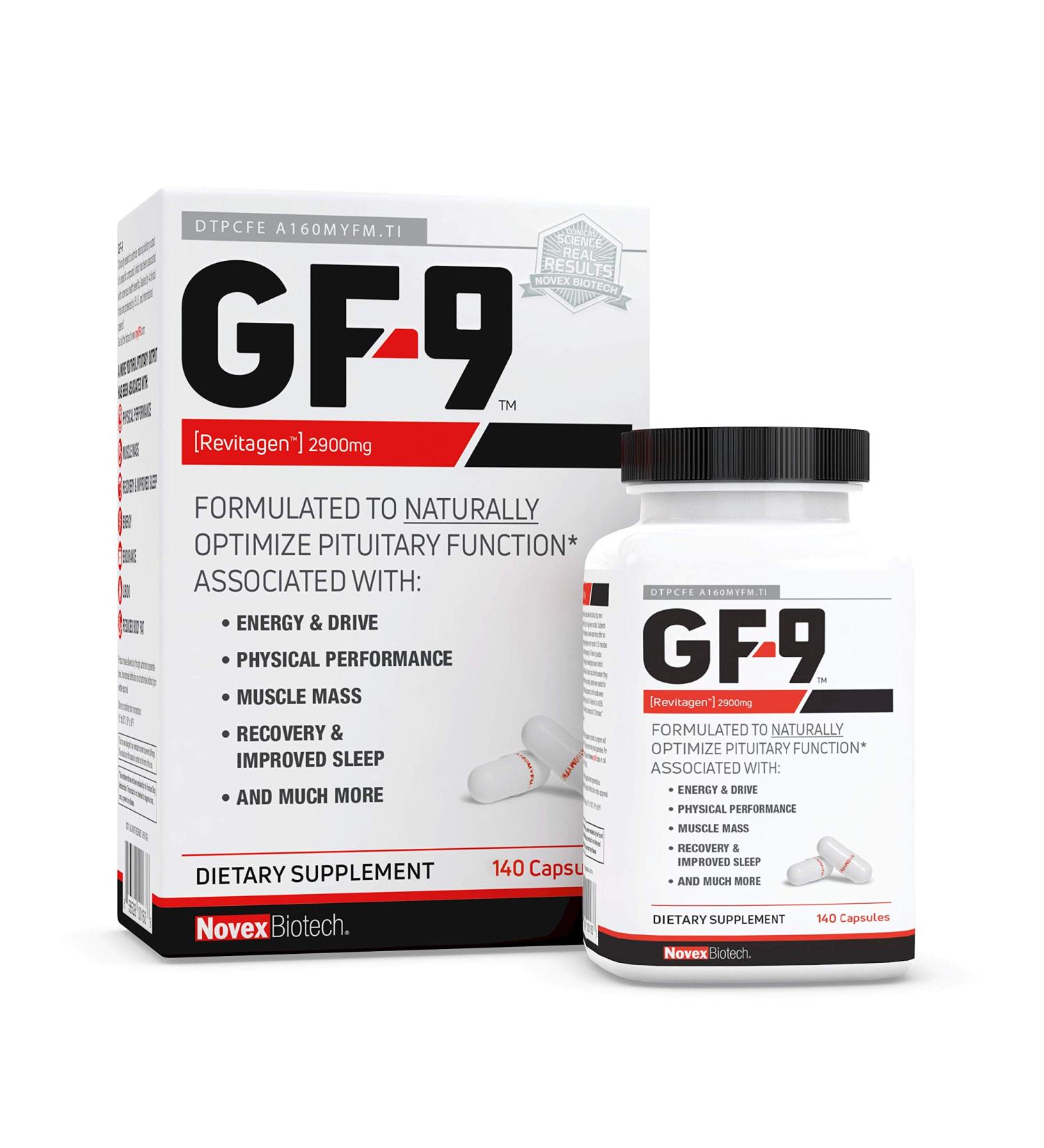 GF-9 140 Count Male Supplements - Boost Energy Drive & Performance - Buy Online on GoSupps.com