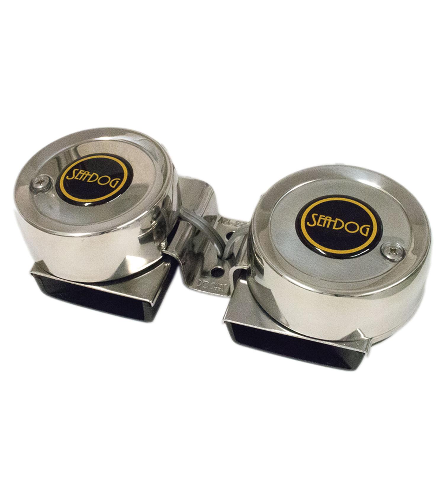 Sea-Dog 431125-1 Max Blast Twin Mini Compact Horn, Multicoloured Dual