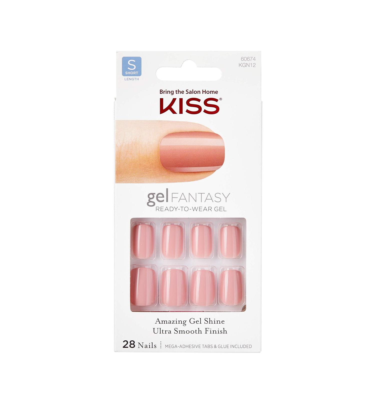 Buy Kiss Nails GEL FANTASY Short Design - KGN12-RIBBONS | Adhesive Tabs & Glue | International Shipping Available - Buy Online on GoSupps.com