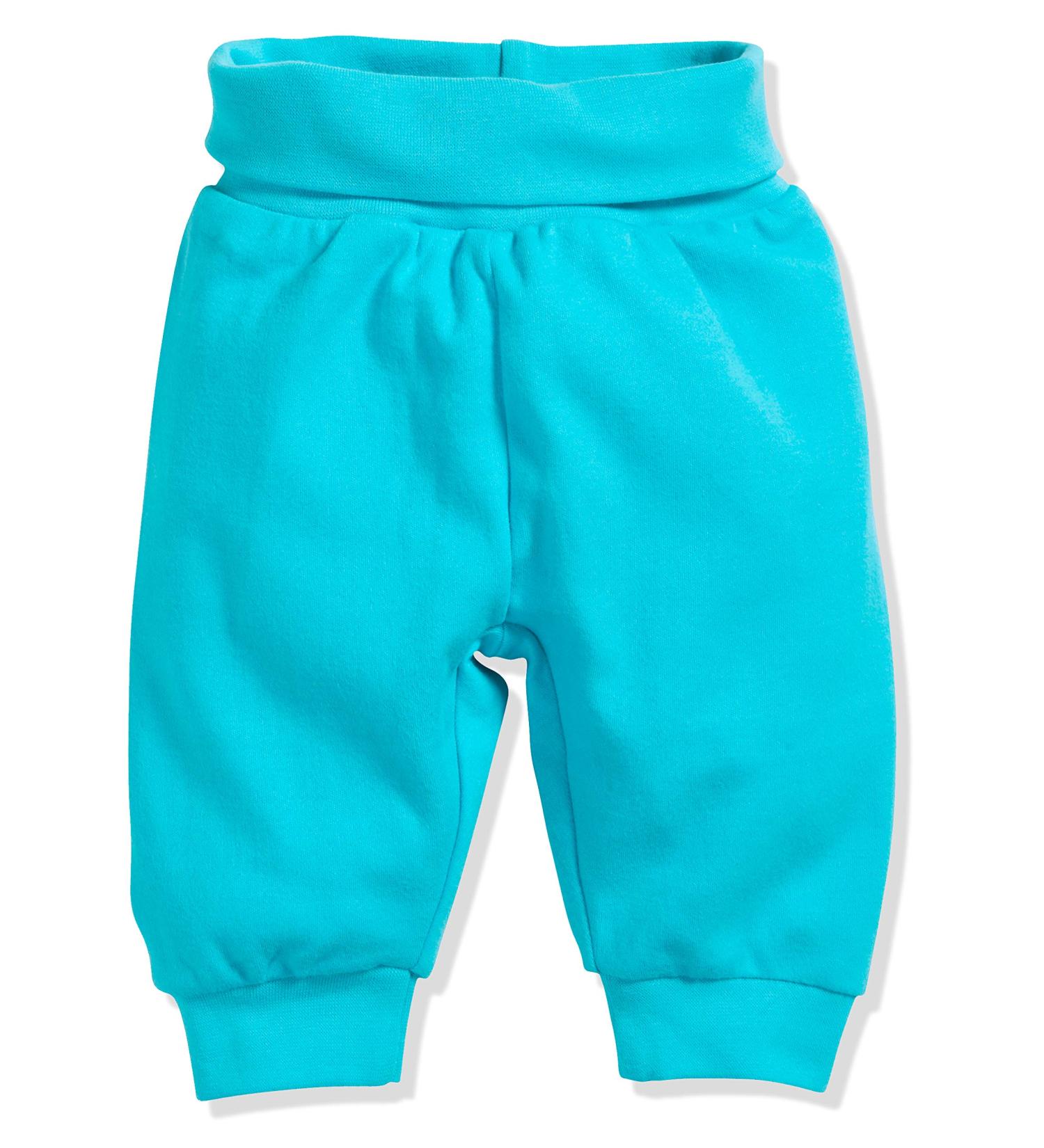 Playshoes Unisex Kid's Baby-Pumphose Sweat Jogging Pants 92 Turquoise