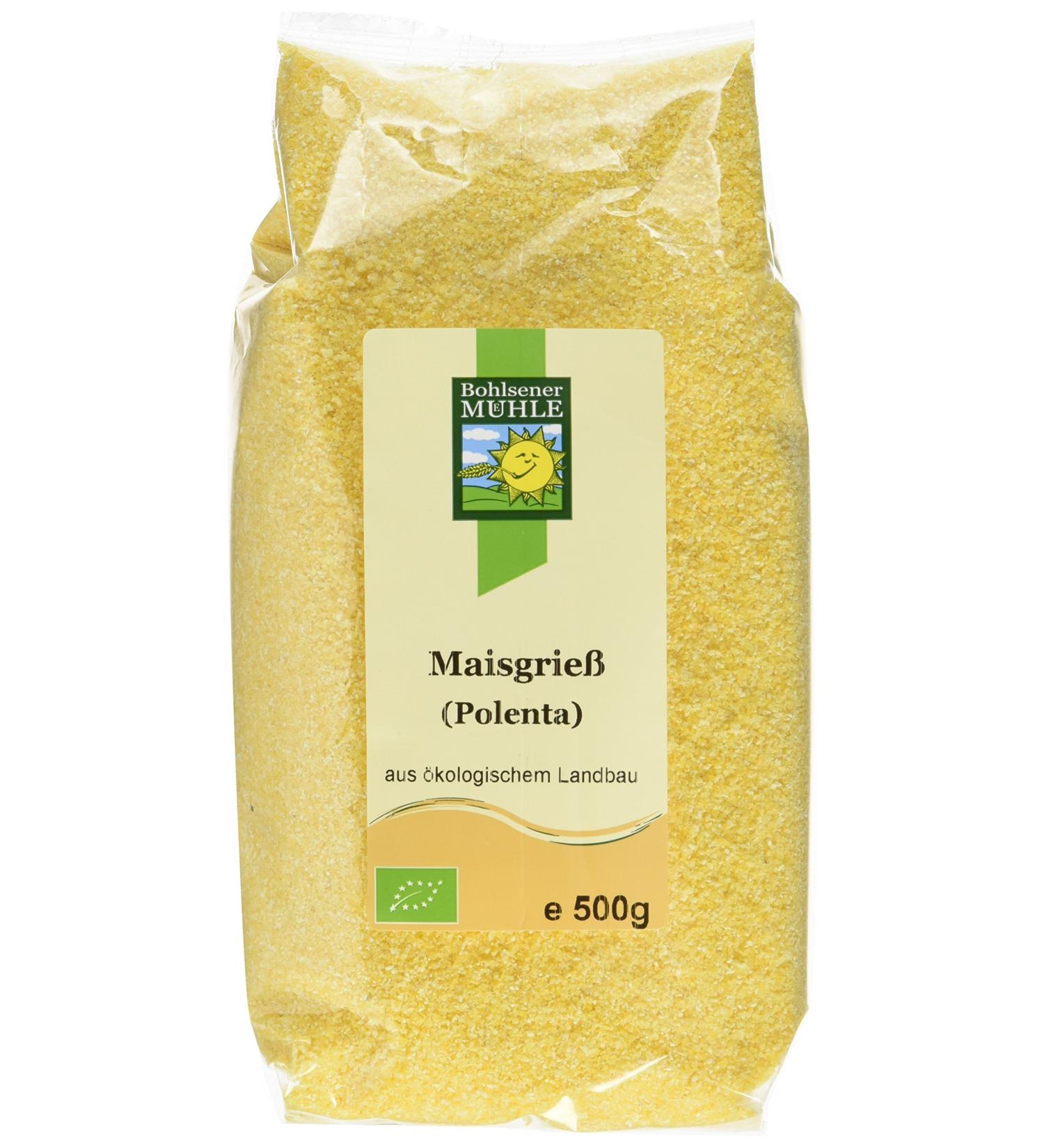 Bohlsener M hle Organic Corn Semolina (Polenta) - 6 Pack (6 x 500g) - Premium Quality for International Shipping - Buy Online on GoSupps.com