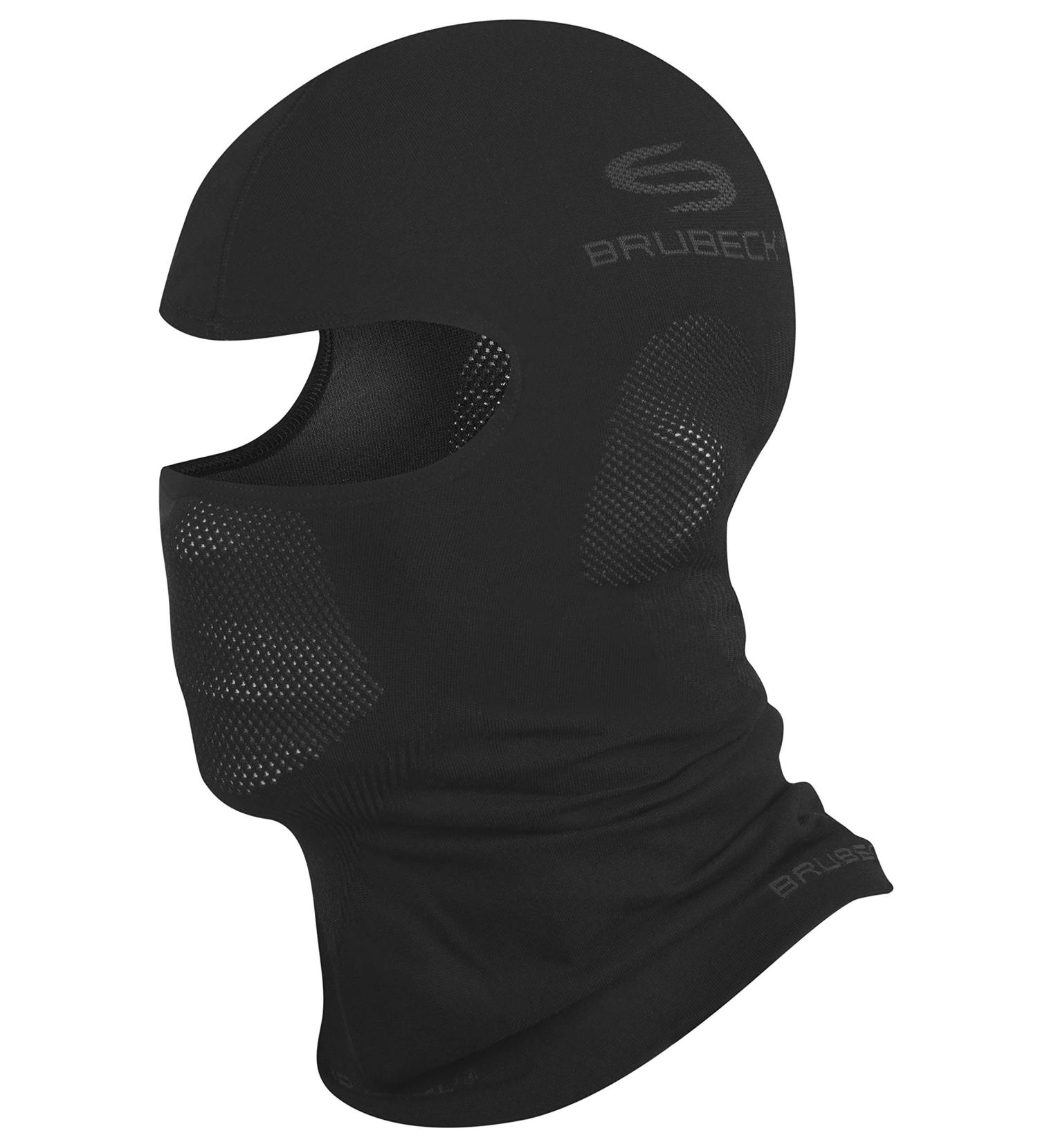 Brubeck Storm Hood for Ladies & Men | Balaclava & Ski Mask | Wind & Motorcycle Face Mask Black S-M - Best for Outdoor Sports - Buy Online on GoSupps.com