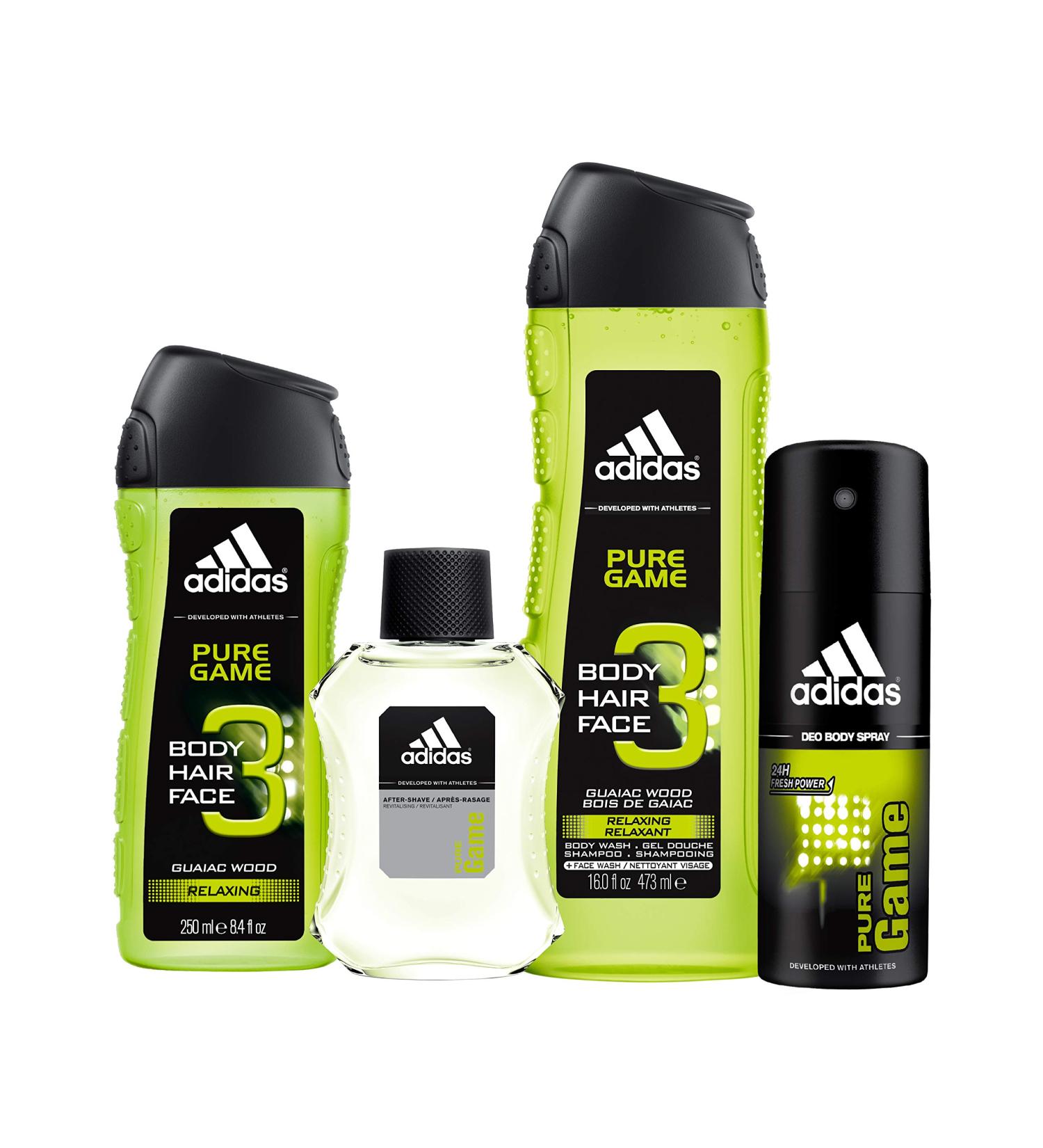 adidas Pure Game 4 Piece Gift Set