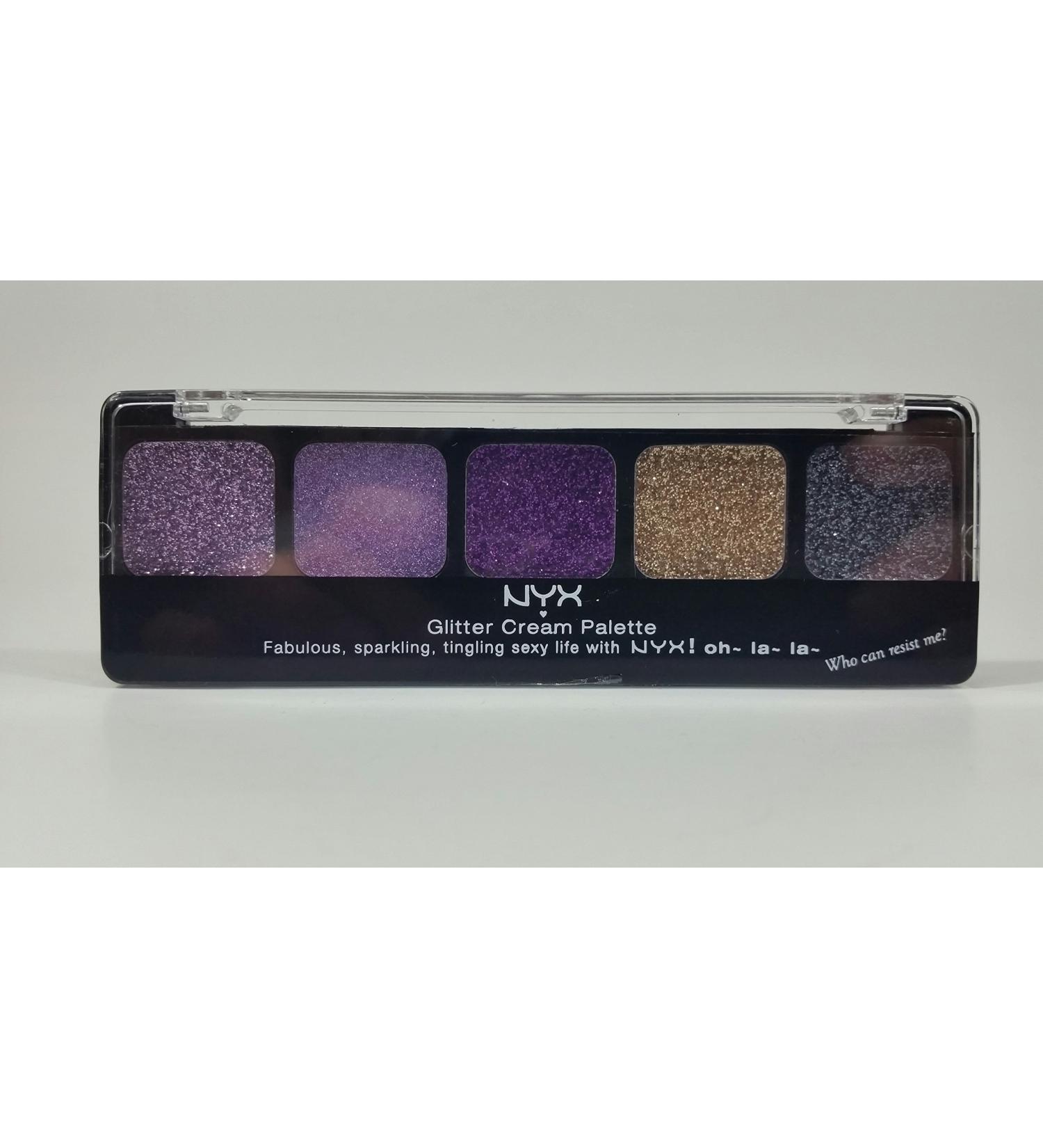 Buy NYX Glitter Cream Palette GCP 07 Royal Violets - International Shipping Available - Buy Online on GoSupps.com