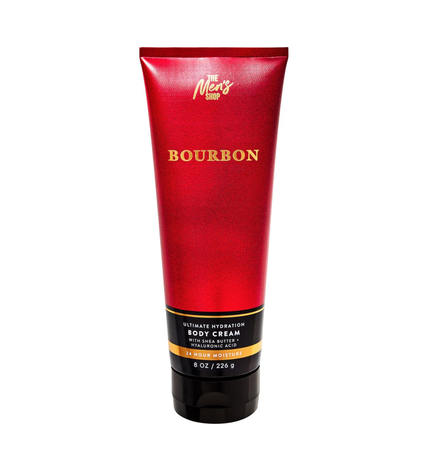 Bath and Body Bourbon Ultimate Hydration Body Cream For Men | 8 Oz