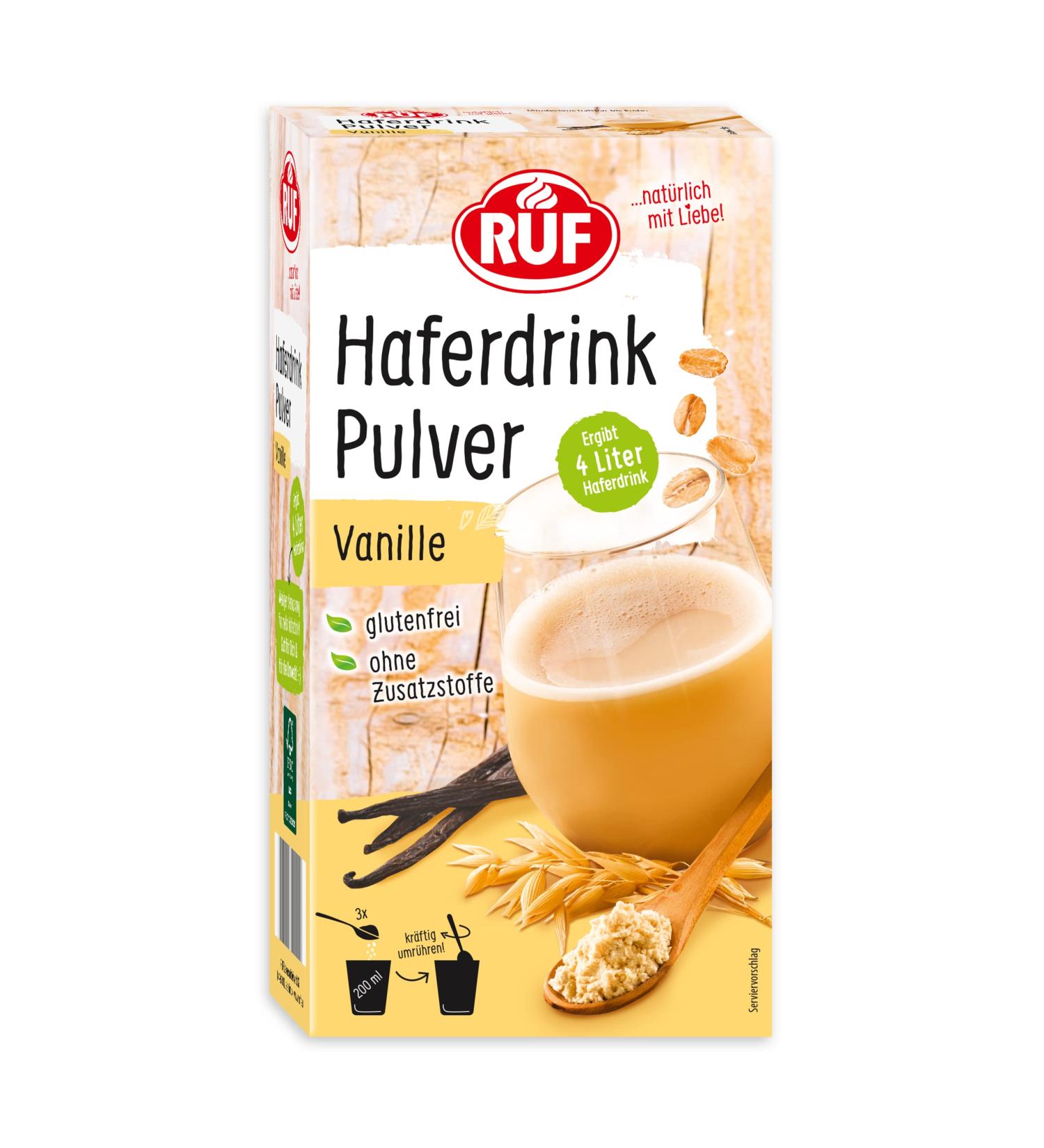 Shop Vegan Vanilla Oat Drink Powder | Gluten-Free Herbal Drink | 400g - Additive-Free & International Shipping - Buy Online on GoSupps.com