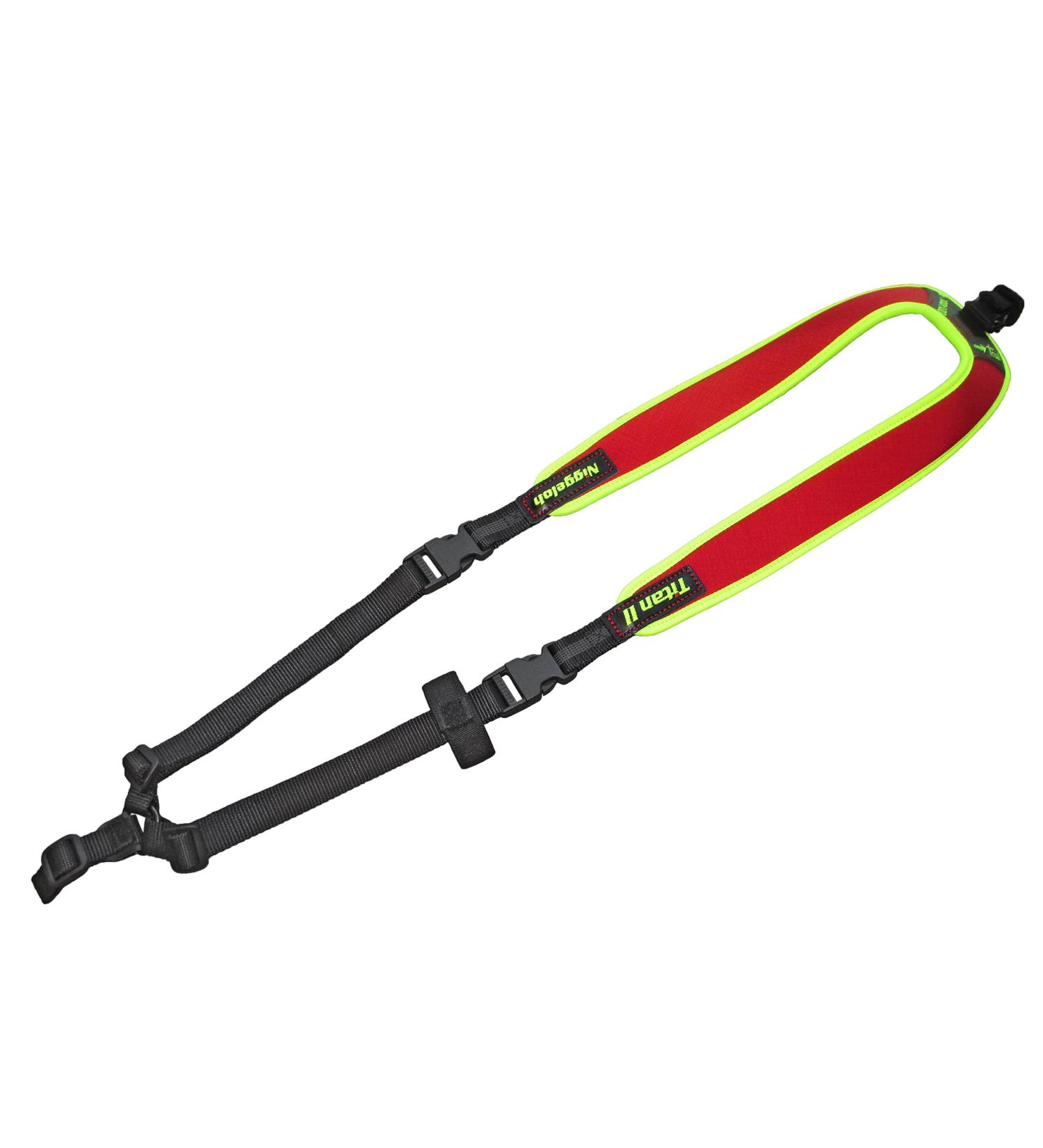 Niggeloh Titan II Backpack Rifle Strap - Durable Stylish in Yellow Red & Black | Shop Internationally - Buy Online on GoSupps.com