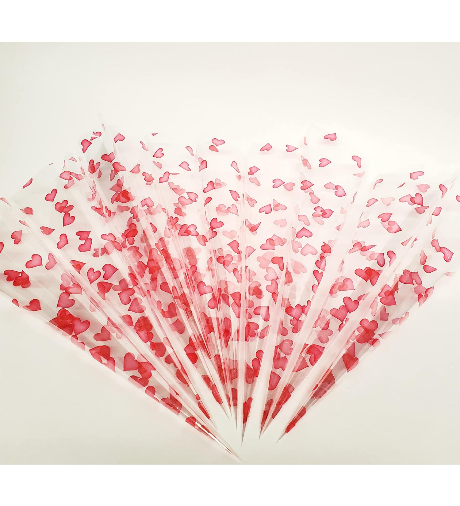10 Henna & Jagua Empty Applicator Cones Heart Design