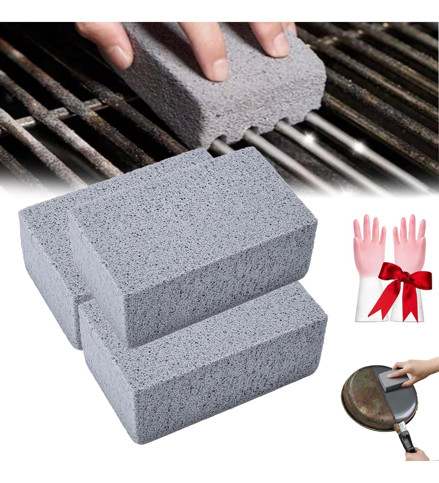 Scoring Stone for Oven Cleaning Stone for Cleaning Oven for BBQ Griddle Racks PumiceStone for Grill Cleaning Scoring Stone for Stove Cleaning Stone for Cleaning Oven (3pcs) - Buy Online on GoSupps.com