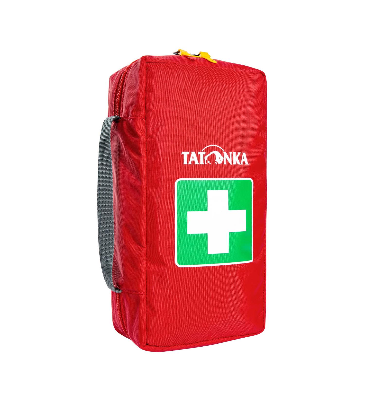 Tatonka First Aid M Bag - Empty First Aid Kit with Divided Compartment & Belt Loop - Red - 26x13.5x8 cm - Buy Online on GoSupps.com