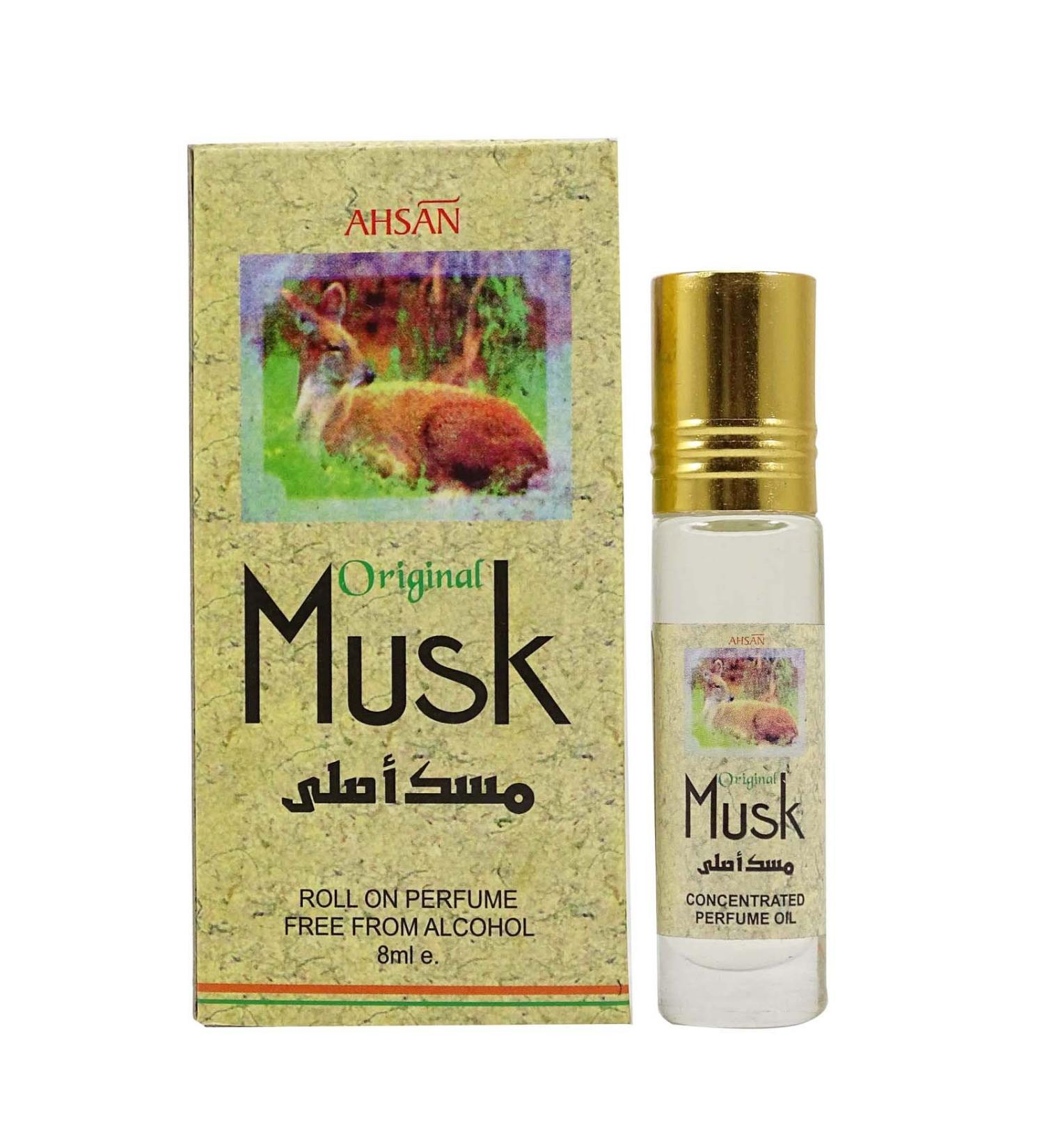 Ahsan Original Musk Natural Fragrance Roll On Perfume - 8 ml