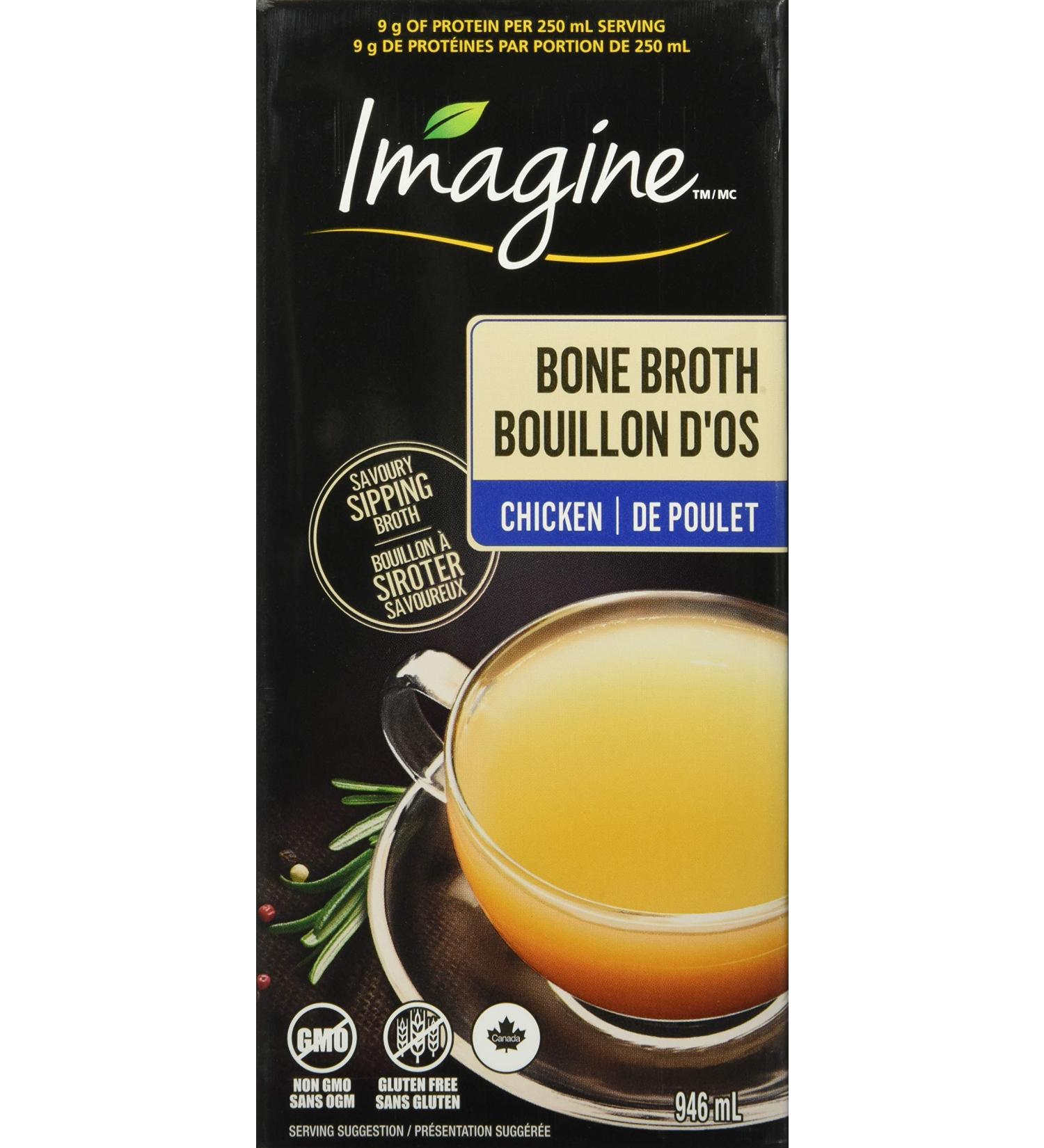 Imagine Bone Broth Chicken 946 ml 946.0 ml (Pack of 1) - Buy Online on GoSupps.com