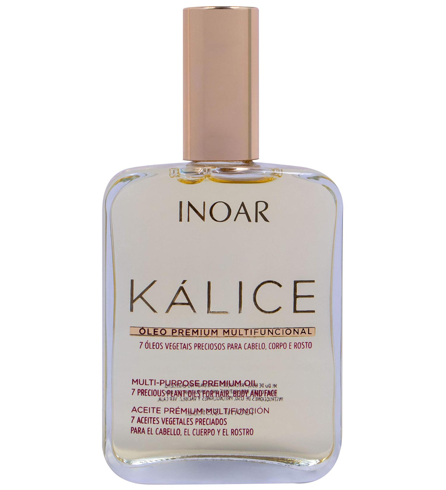 INOAR PROFESSIONAL Kalice Multifunctional Oil 3.38 oz - Hydrating Hair and Skin Treatment - Buy Online on GoSupps.com