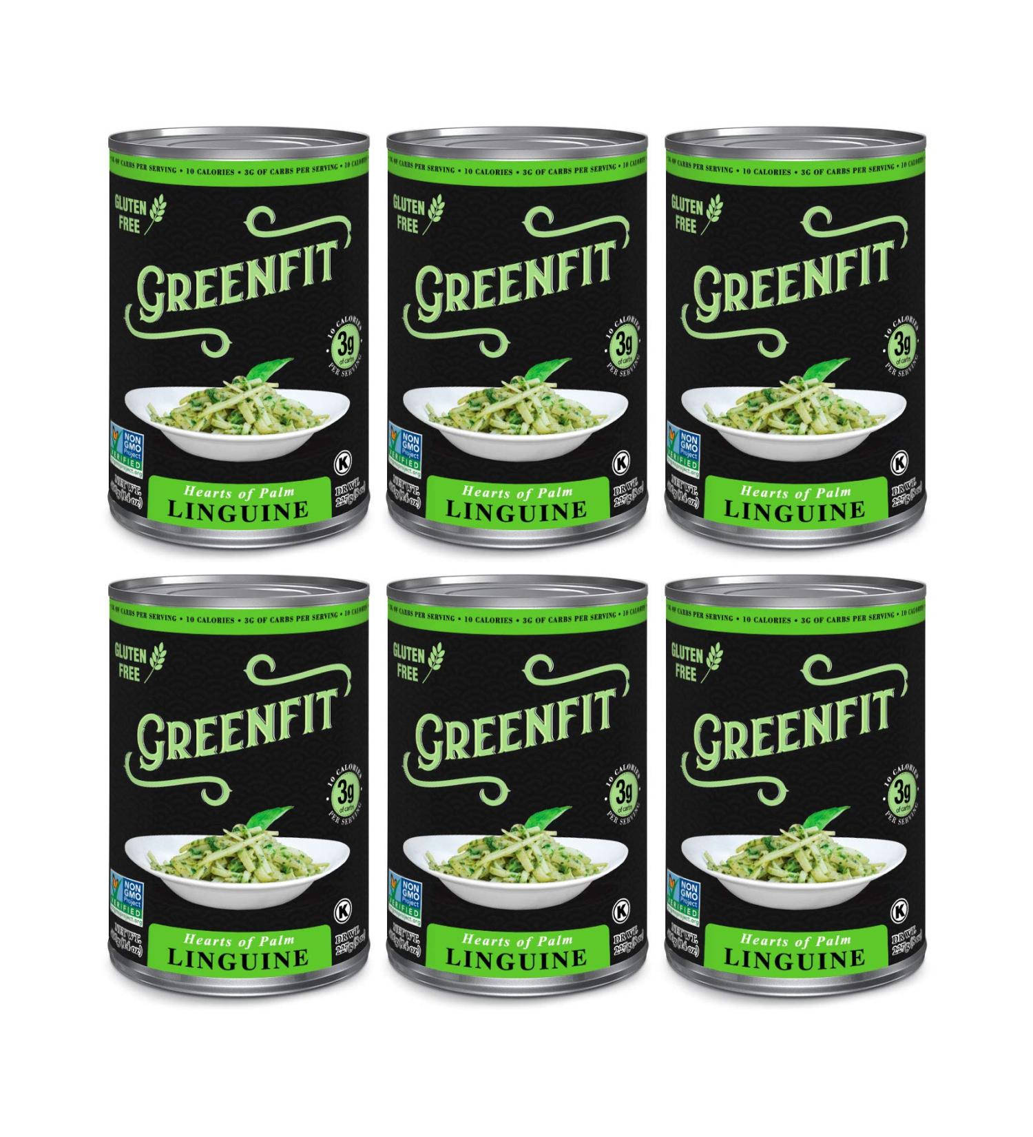 GreenFit Hearts of Palm Pasta - Delicious Low-Calorie Pasta Alternative (14oz, Pack of 6) - Buy Online on GoSupps.com