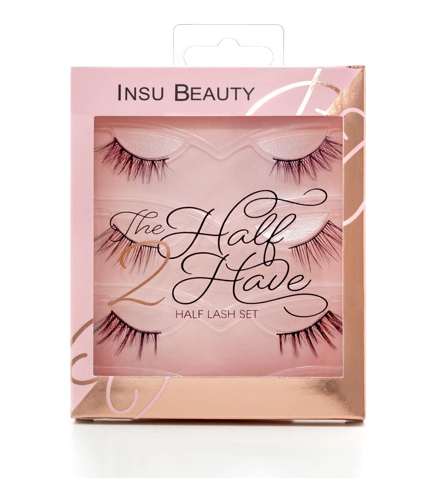 Insu Beauty Half 3/4 Re-useable Luxury Eyelashes - 3 Pairs - Buy Online on GoSupps.com