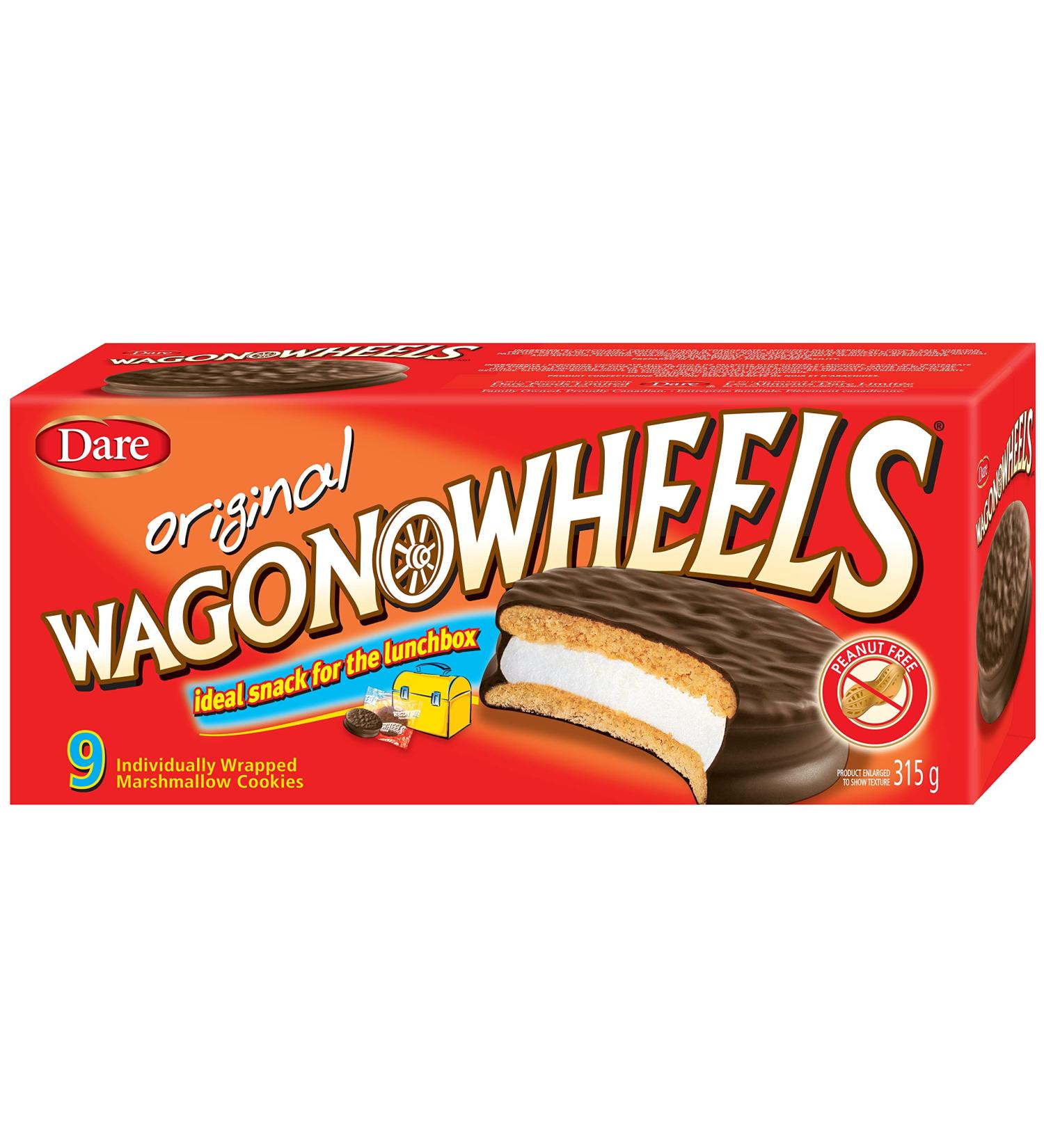 Wagon Wheels Original - Individually Packaged Chocolate Enrobed Soft Cookies Filled with Marshmallow 315g Unit Pack Chocolate Enrobed Soft Cookies Filled with Marshmallow Original Regular Pack - Buy Online on GoSupps.com