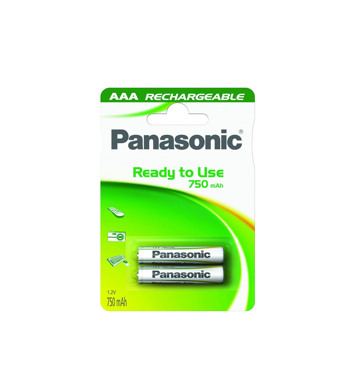 Panasonic R2U P03 750 mAh AAA Micro Evolta Rechargeable Battery