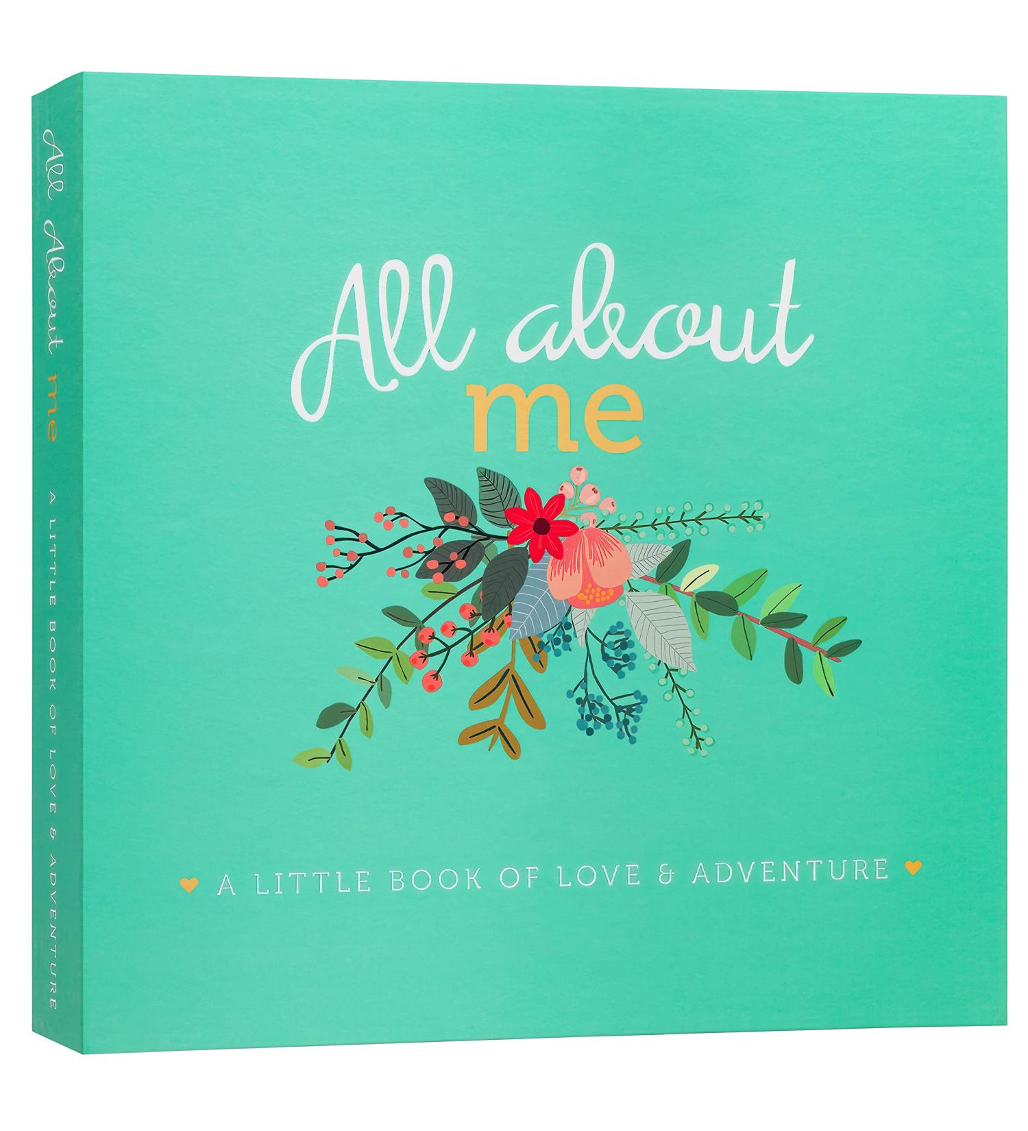 RubyRoo Baby Memory Book for Girls - 60 Page Hardcover Scrapbook for First 5 Years - Keepsake Photo Album and Milestone Journal - Perfect Baby Shower Gift - Buy Online on GoSupps.com