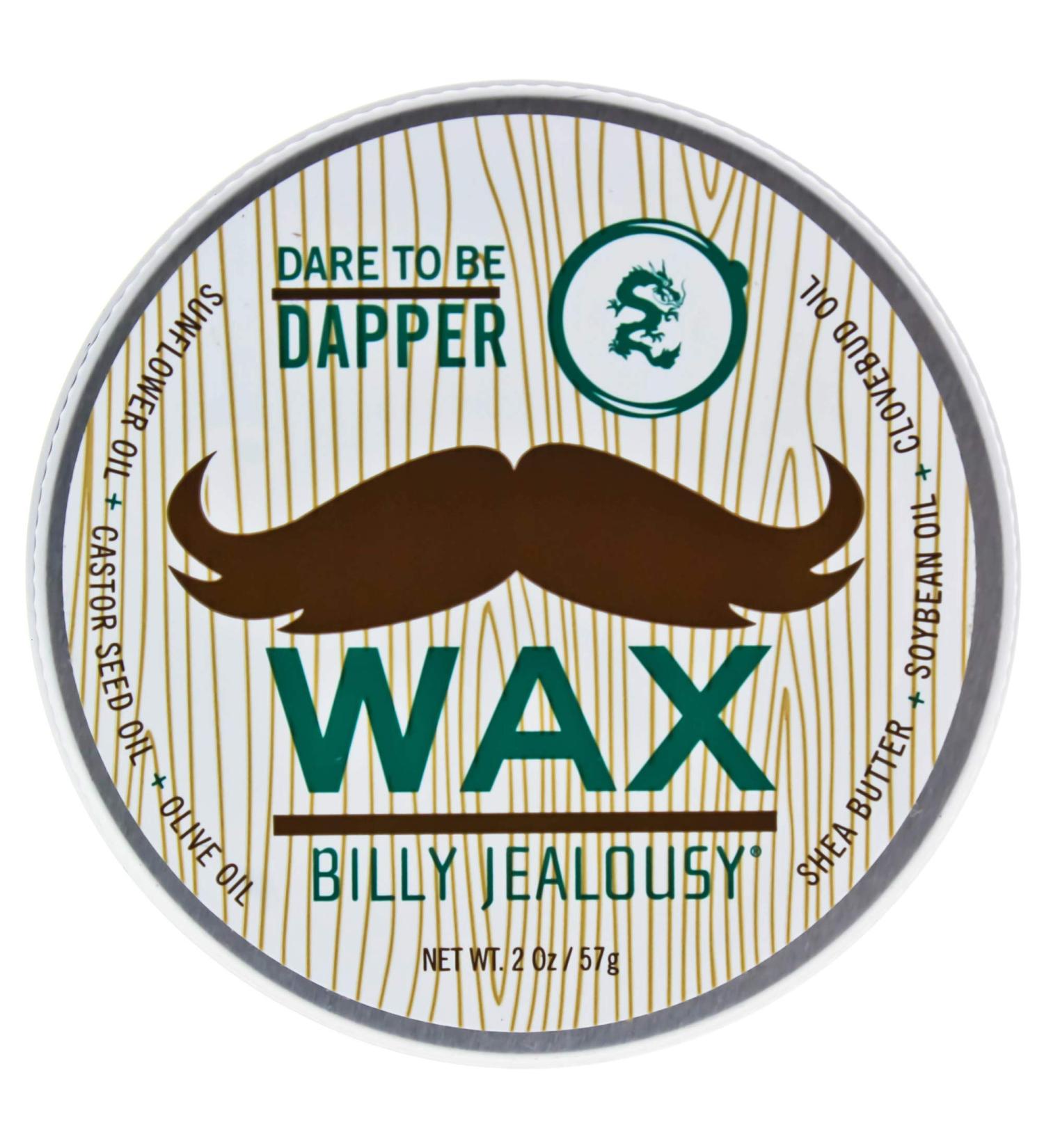 Bulletproof Strong Hold Mustache Wax 2 oz by Billy Jealousy - Buy Online on GoSupps.com