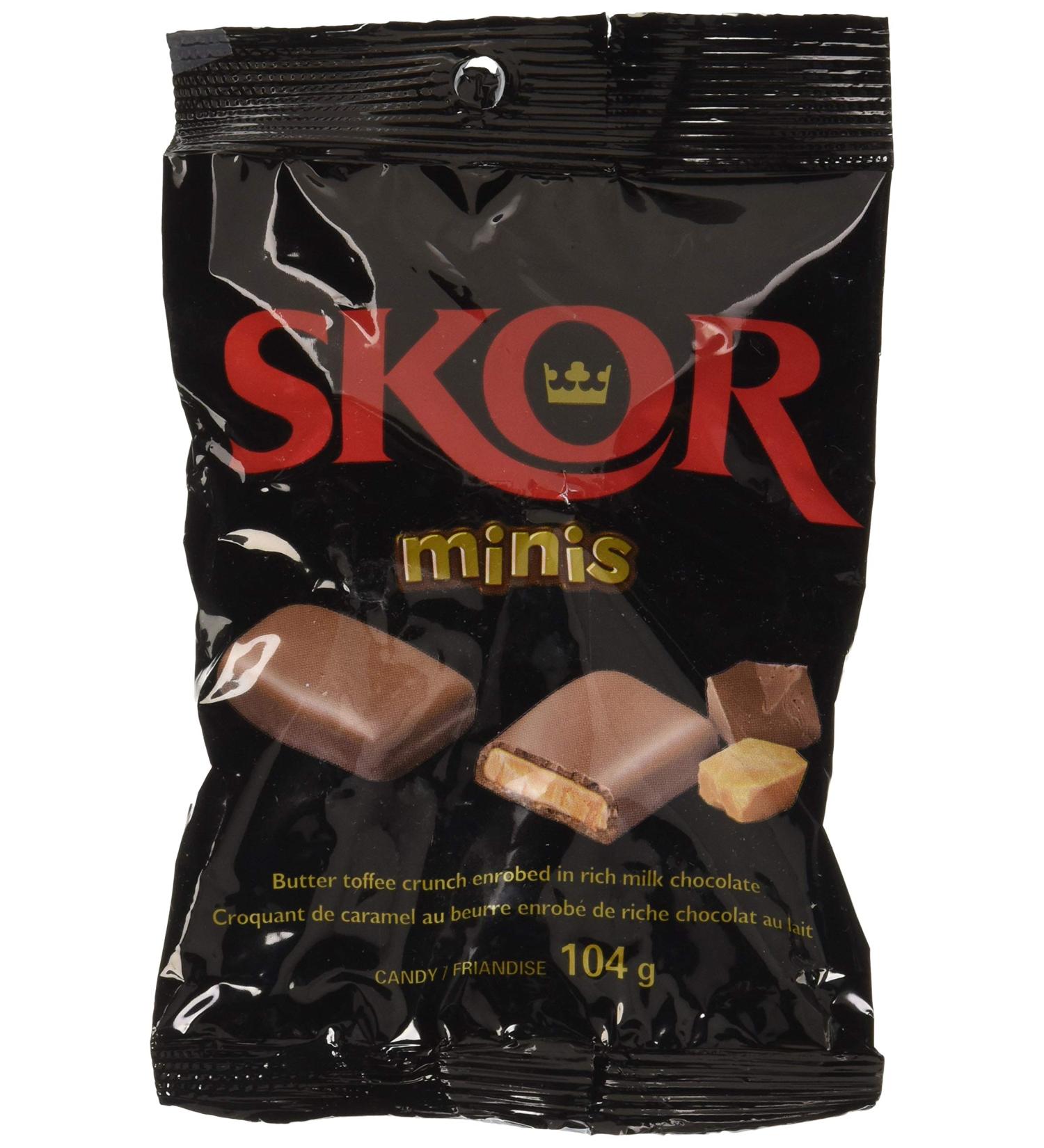 SKOR Chocolate Candy Bars with Buttered Toffee Minis (Pack of 5) - Buy Online on GoSupps.com