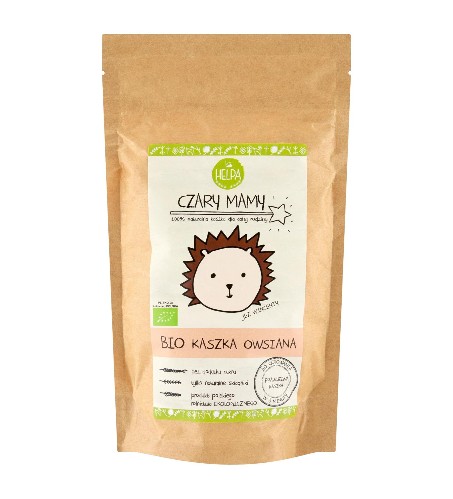  HELPA Helpa Organic Oat Porridge 200 g - Buy Online on GoSupps.com