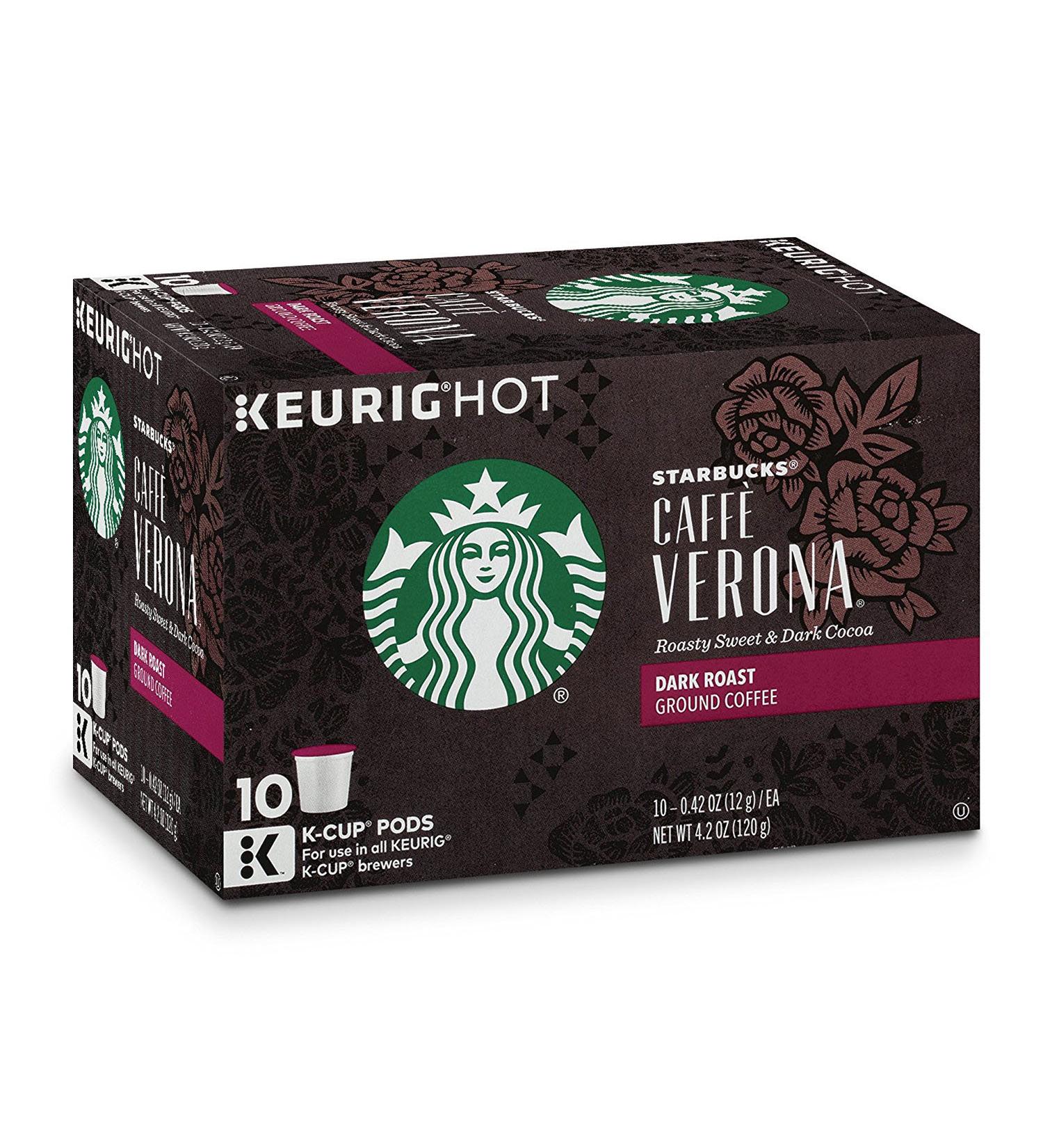 Starbucks Coffee WmzLxE K-Cups Verona 60 Count (Pack of 3)