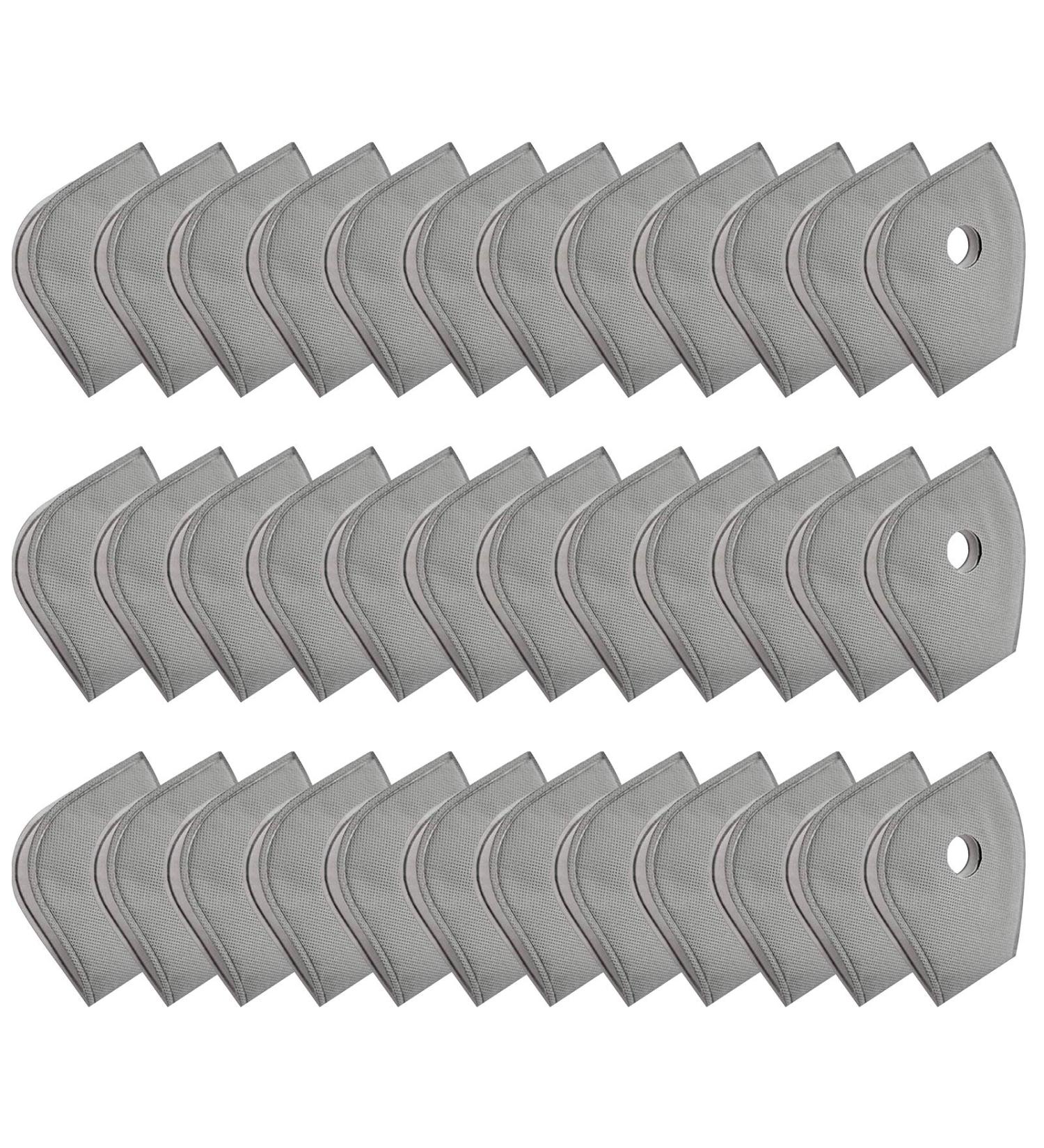 36 PCS Activated Carbon Filters | 5-Layer Replacement Filters for Face Masks | Anti-Dust & Protective Shield for Cycling | Outdoor Activities - Buy Online on GoSupps.com