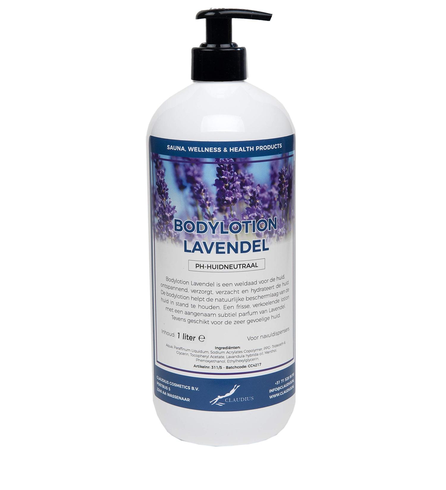 Body Lotion Lavender 1 litre - with free pump