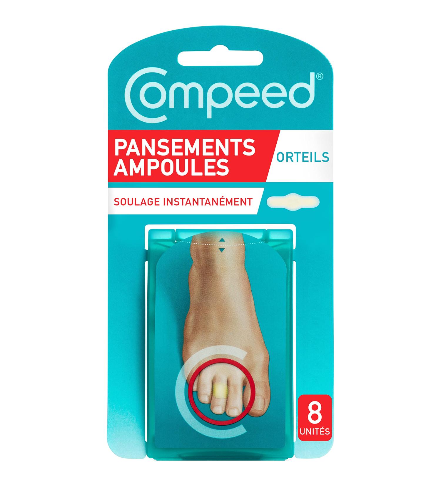 Buy Compeed Toes Blisters Bandages x8 - Fast Relief for Blisters | International Shipping Available - Buy Online on GoSupps.com