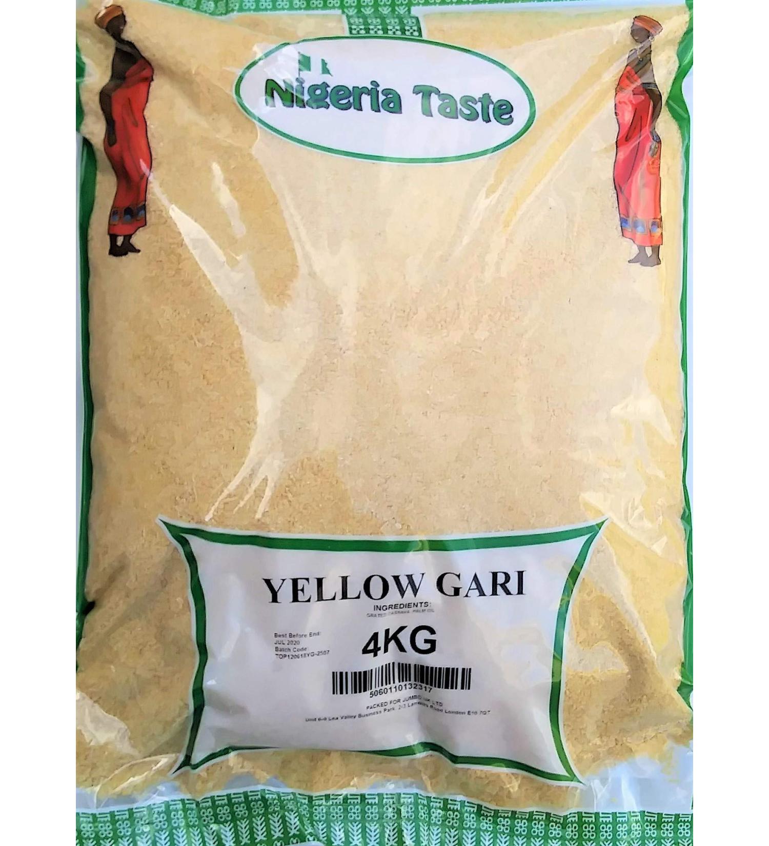Nigeria Taste Yellow Gari 4kg
