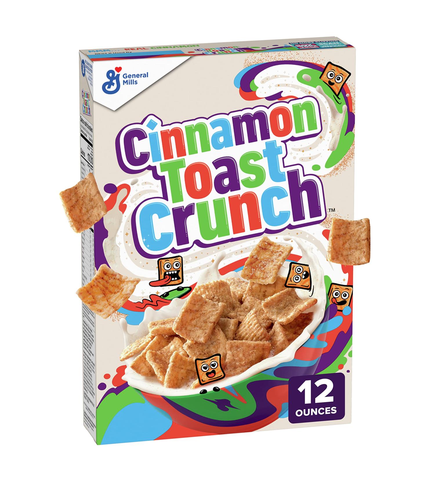 Buy Original Cinnamon Toast Crunch Cereal - 12 oz | Crispy & Delicious Breakfast - Buy Online on GoSupps.com