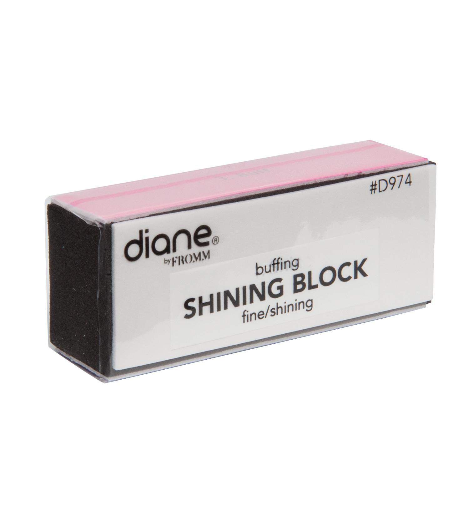 Diane 4 in 1 Shining Block (Fine / Shining D974)  Fine / Shining  Shining Block  4 in 1 Shining Block  Pedicure  manicure  sanding  nail buffer  nail shine  shiner  shining  nail art  buffer  buffering  grinding  gently ...
