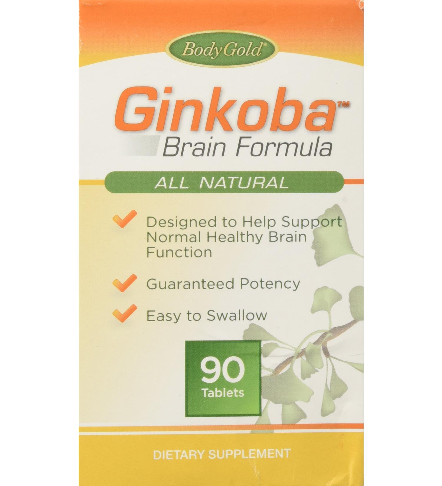 Ginkoba Memory 90 Tablets - Boost Cognitive Function and Mental Clarity - Buy Online on GoSupps.com
