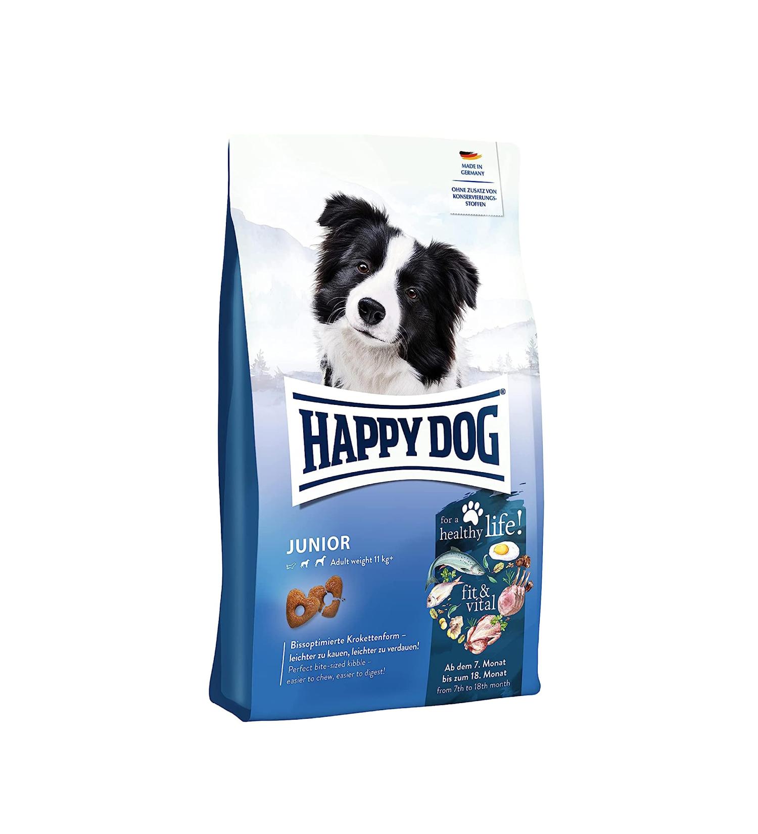 Happy Dog Supreme Fit & Vital Junior 10 kg - Premium Nutrition for Growing Puppies | Shop Internationally - Buy Online on GoSupps.com