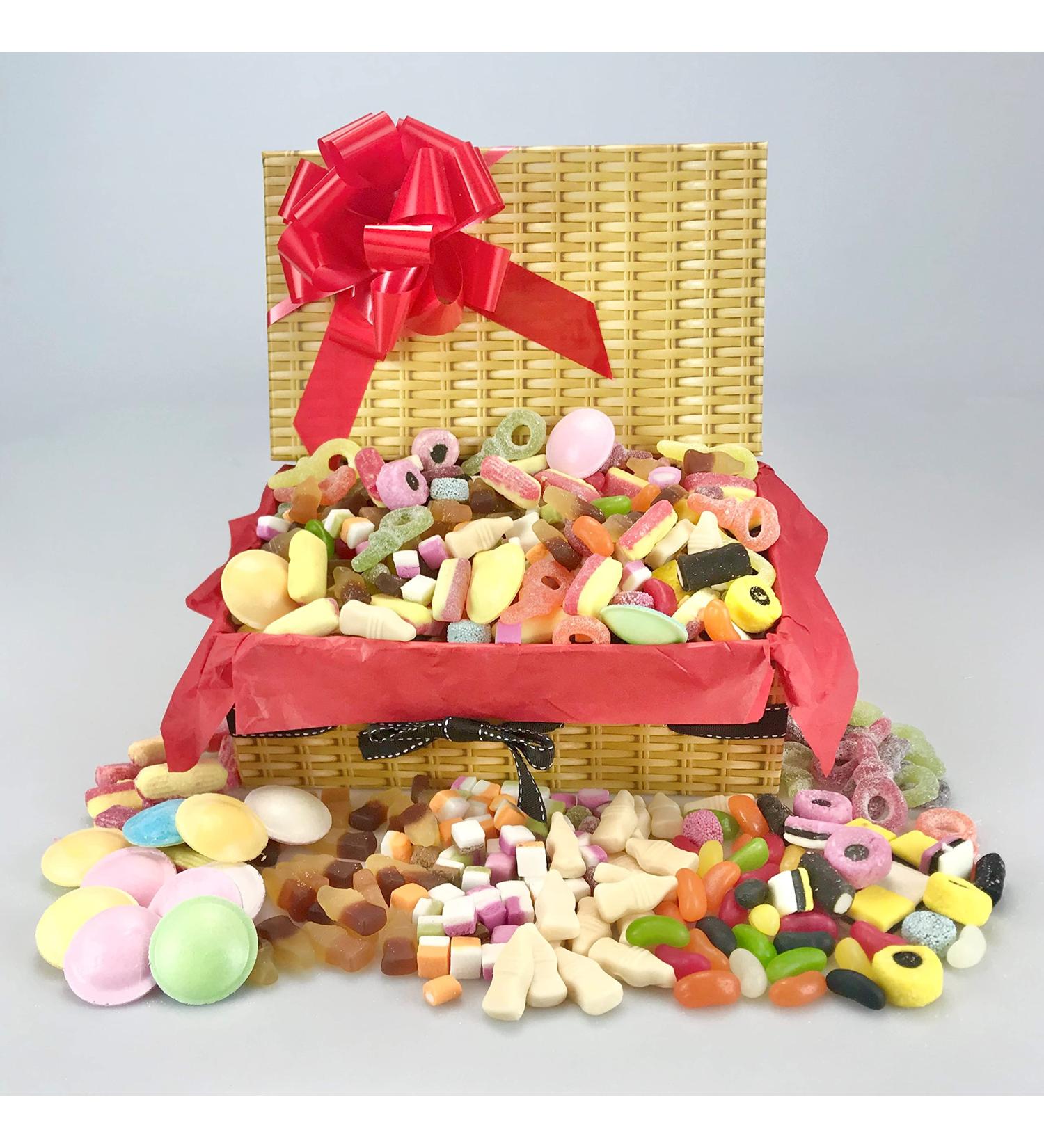 Retro SWEET Hamper - Large Selection with Keep Me Gift Box - Buy Online on GoSupps.com