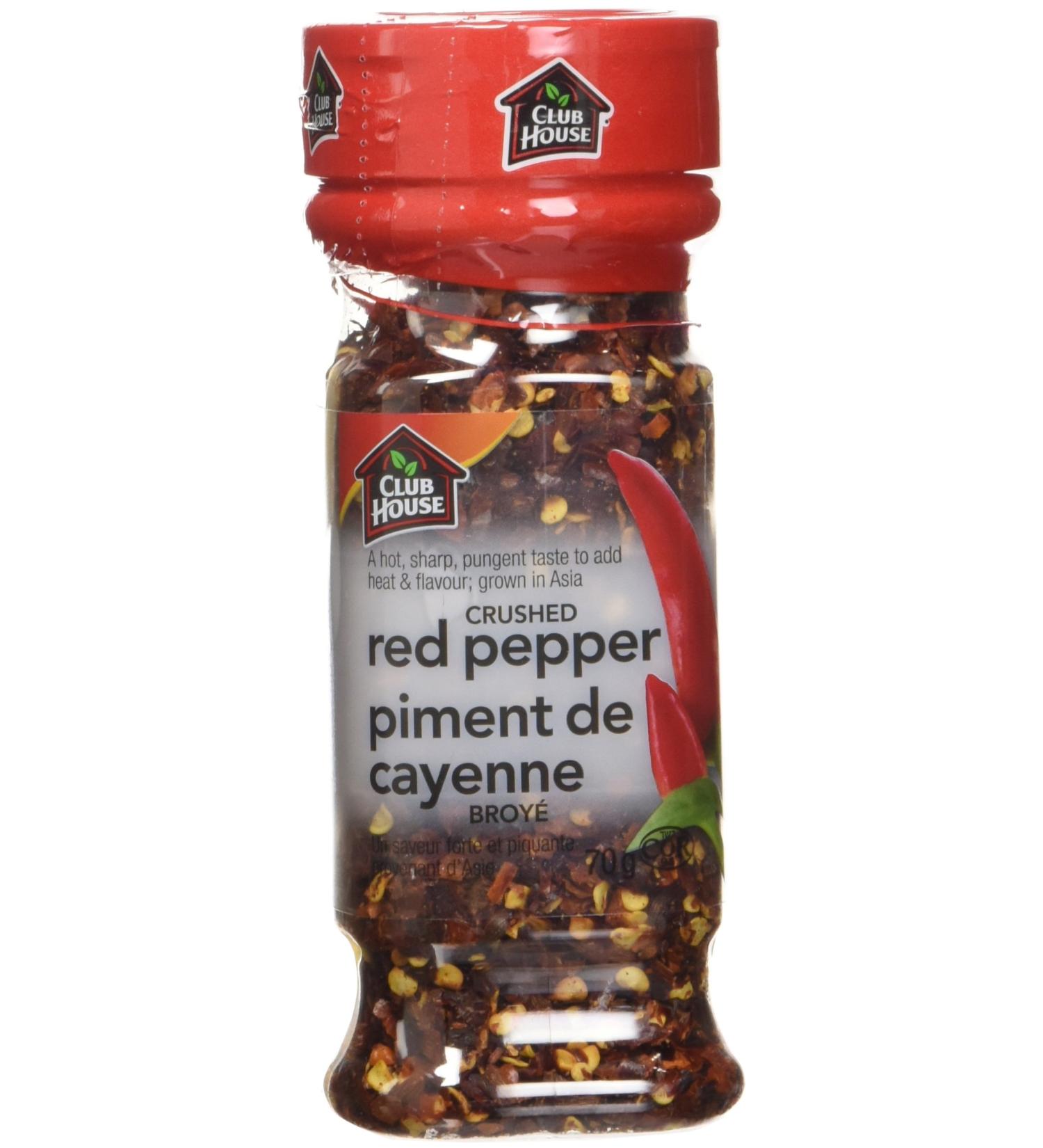 Club House Quality Natural Herbs & Spices Crushed Red Pepper 70g - Buy Online on GoSupps.com