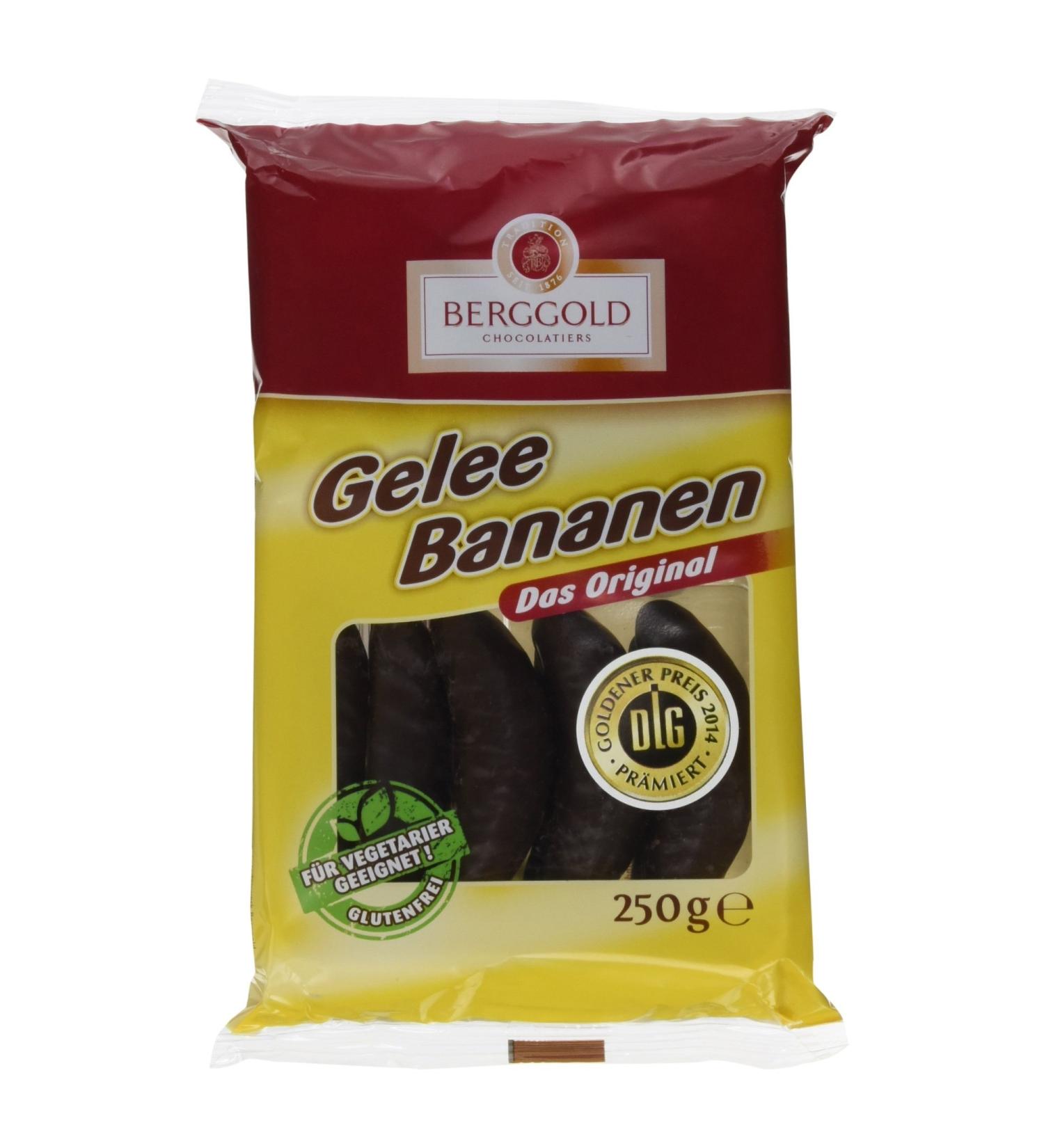 Buy Berggold Jelly Banana | Pack of 20 (20 x 250g) | International Shipping Available - Buy Online on GoSupps.com