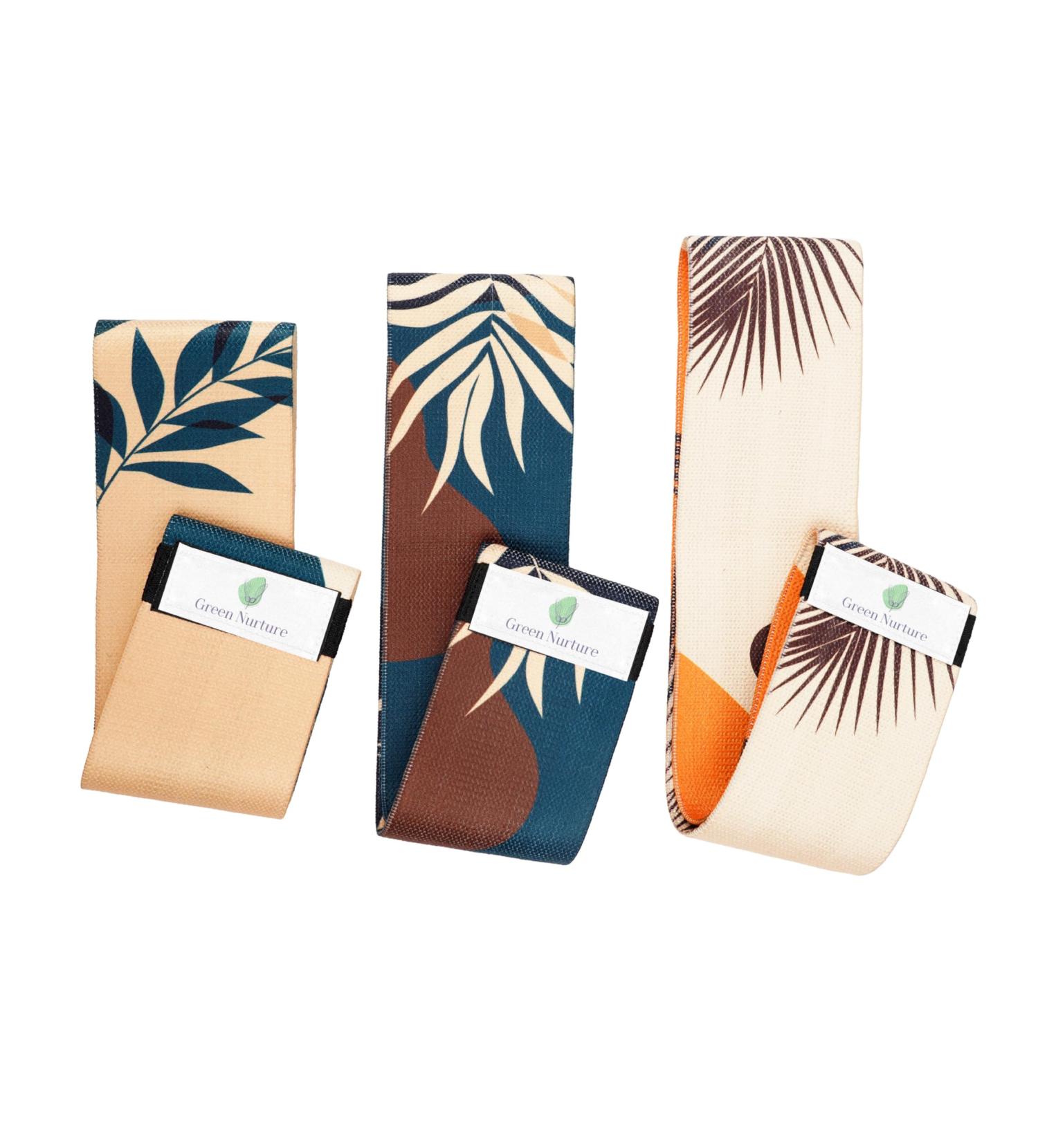 Resistance Bands Set of 3 for Effective Home Workouts | Exercise & Booty Bands for All Fitness Levels - Shop Now - Buy Online on GoSupps.com