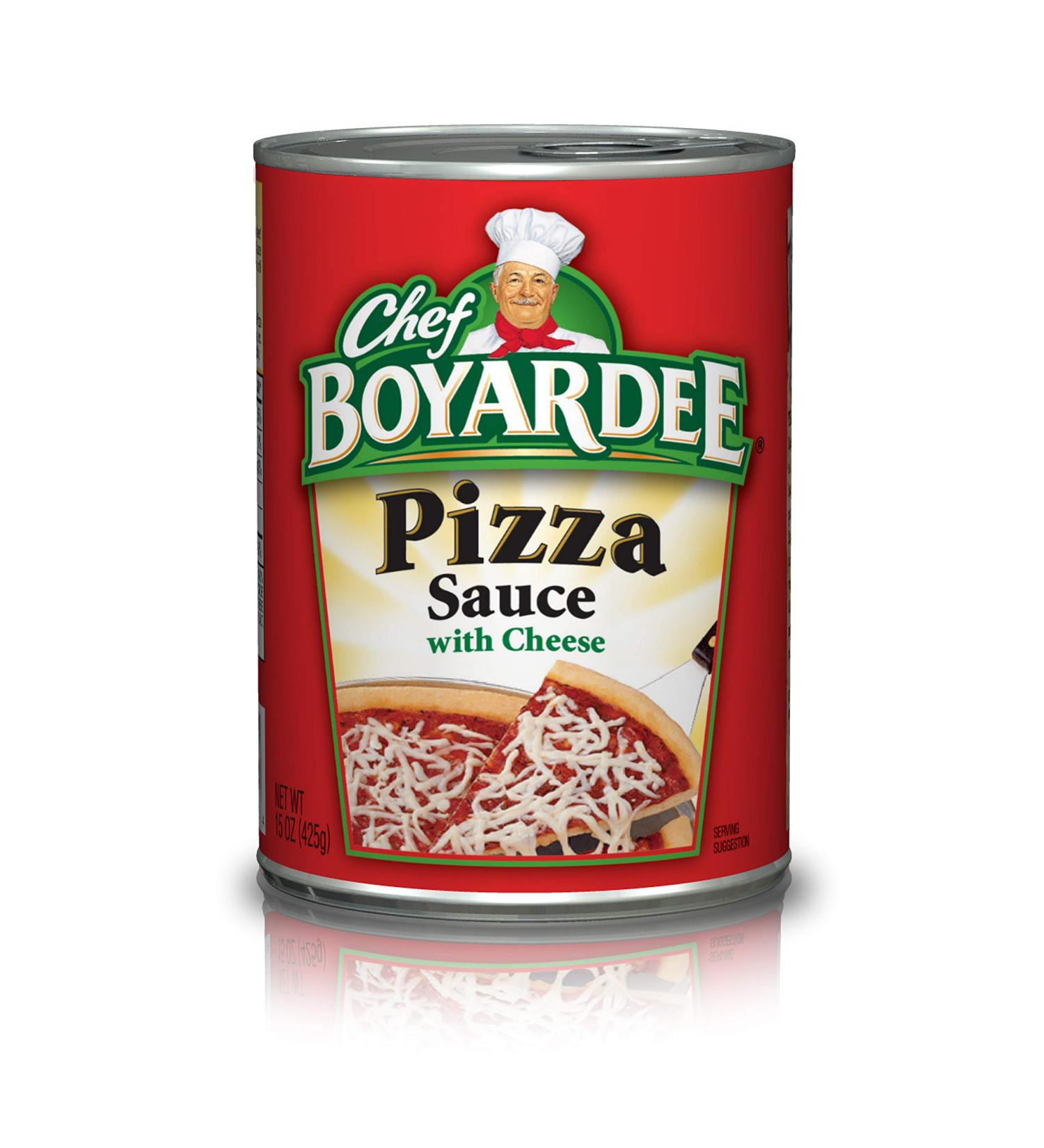 Chef Boyardee Pizza Sauce with Cheese 15 oz - 12 Pack | Delicious and Convenient Sauce for Homemade Pizzas - Buy Online on GoSupps.com
